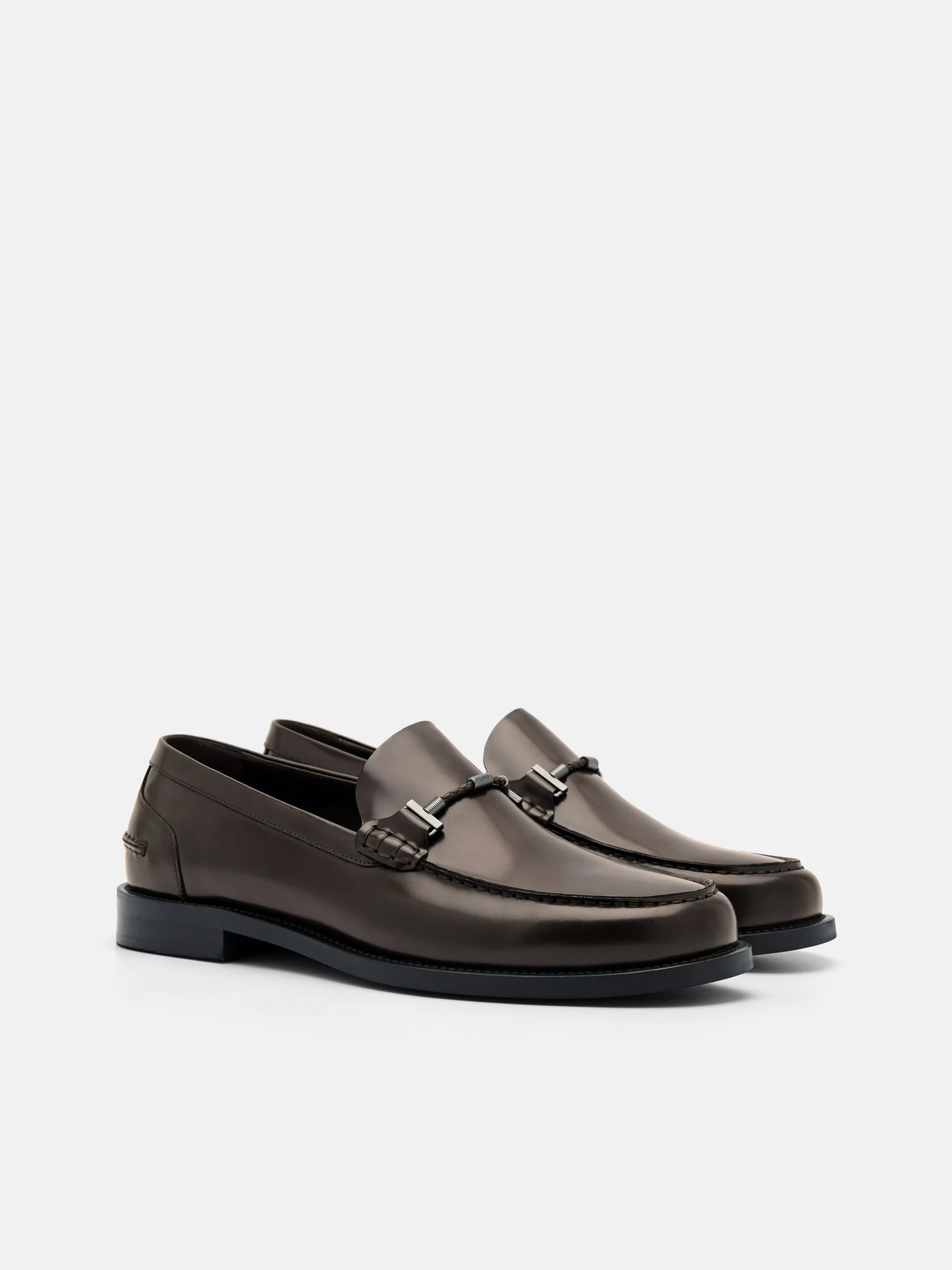 Leather Horsebit Loafers - Image 2