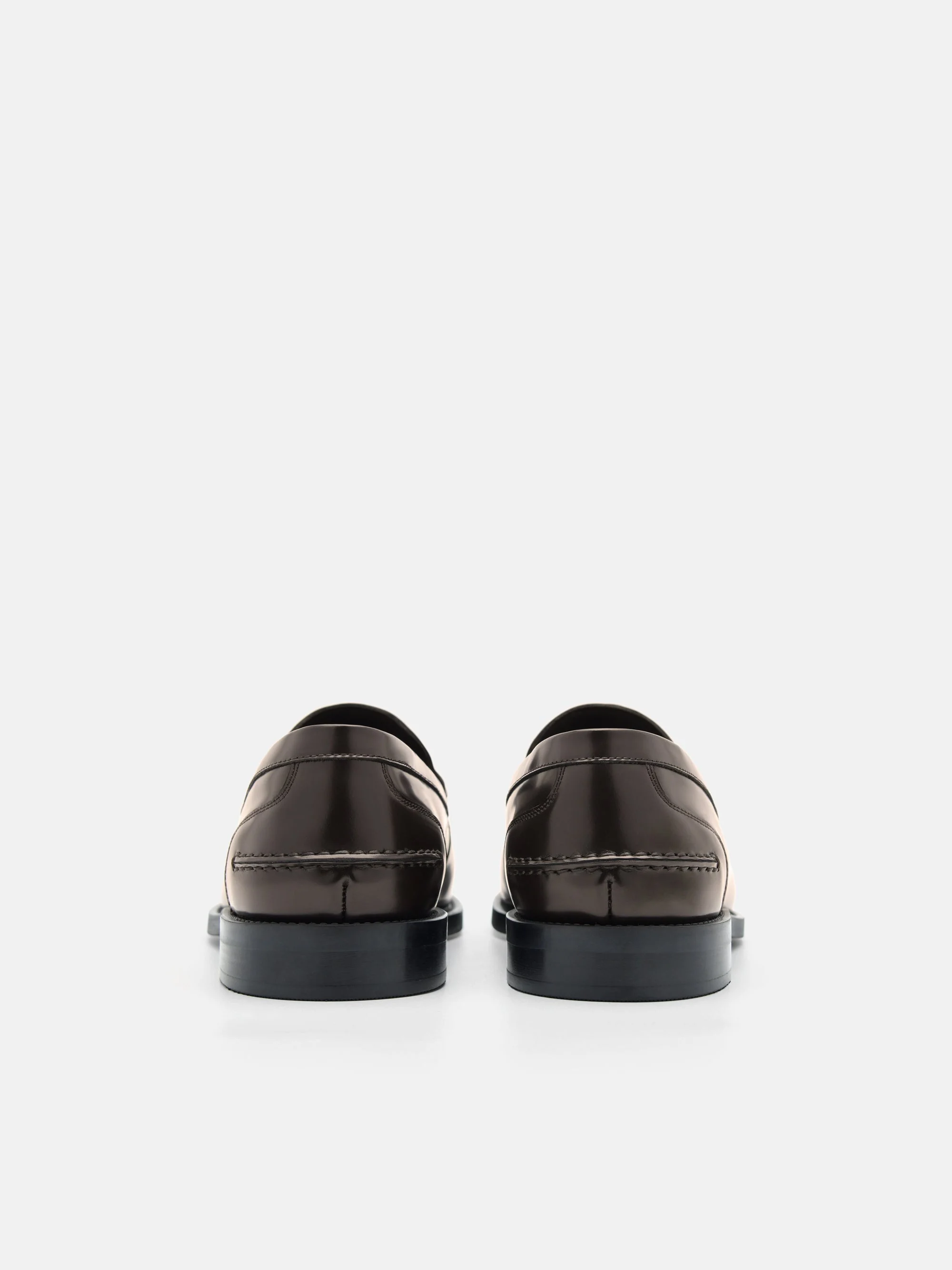 Leather Horsebit Loafers - Image 4
