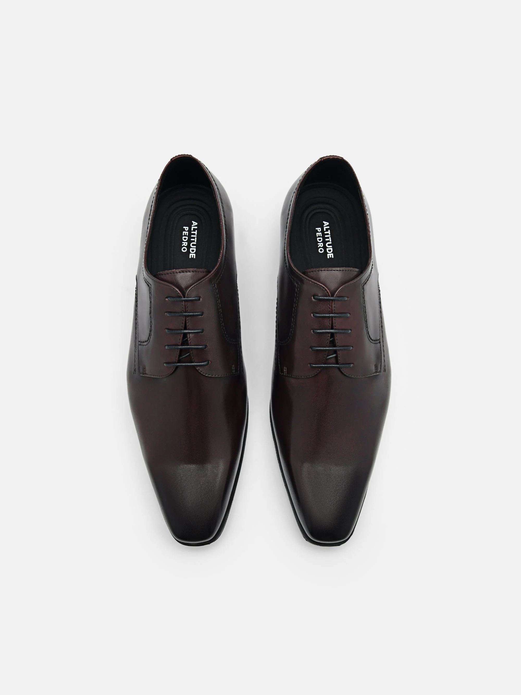 Altitude Lightweight Leather Derby Shoes - Image 4