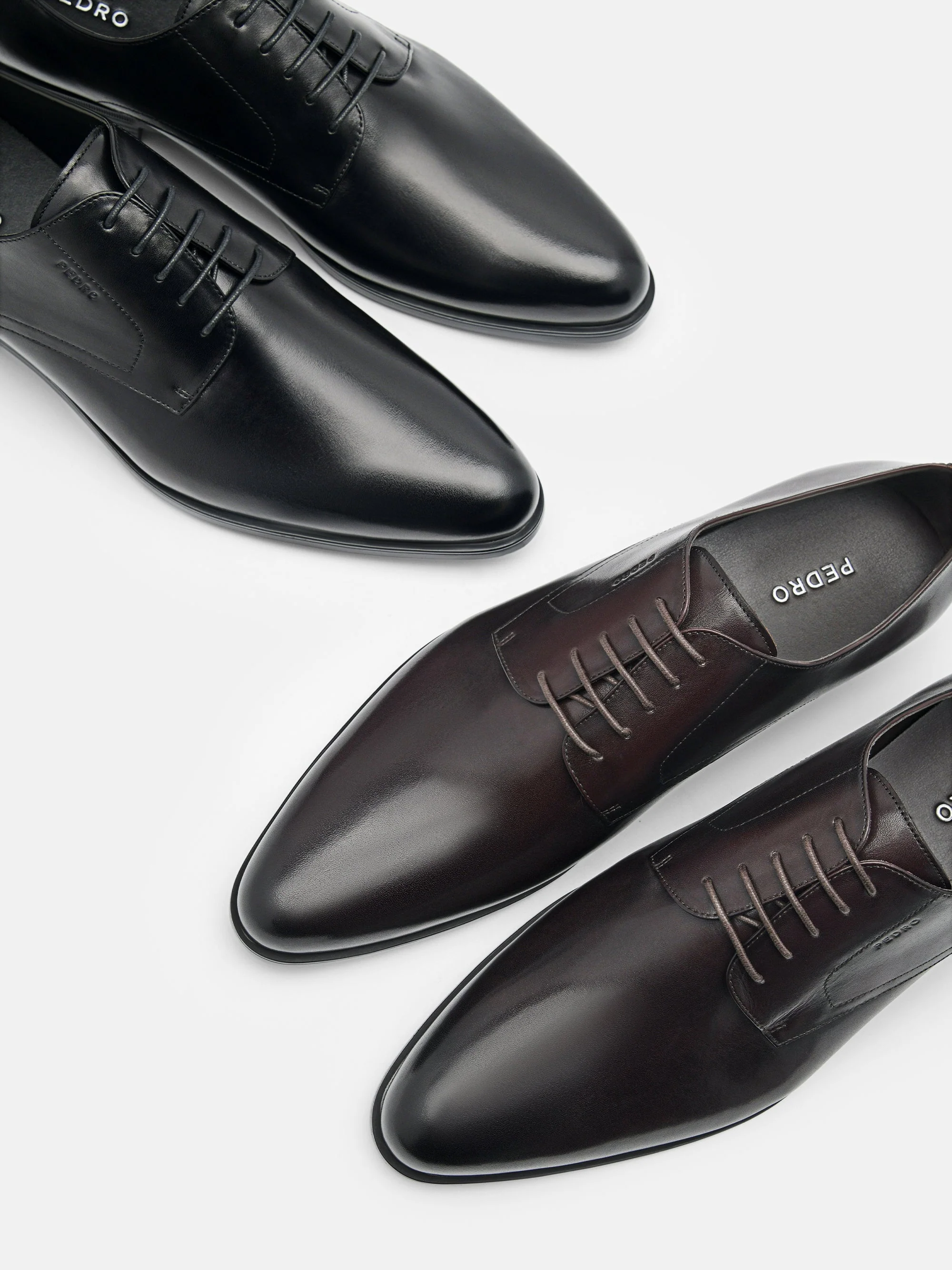 Leather Derby Shoes - Image 12