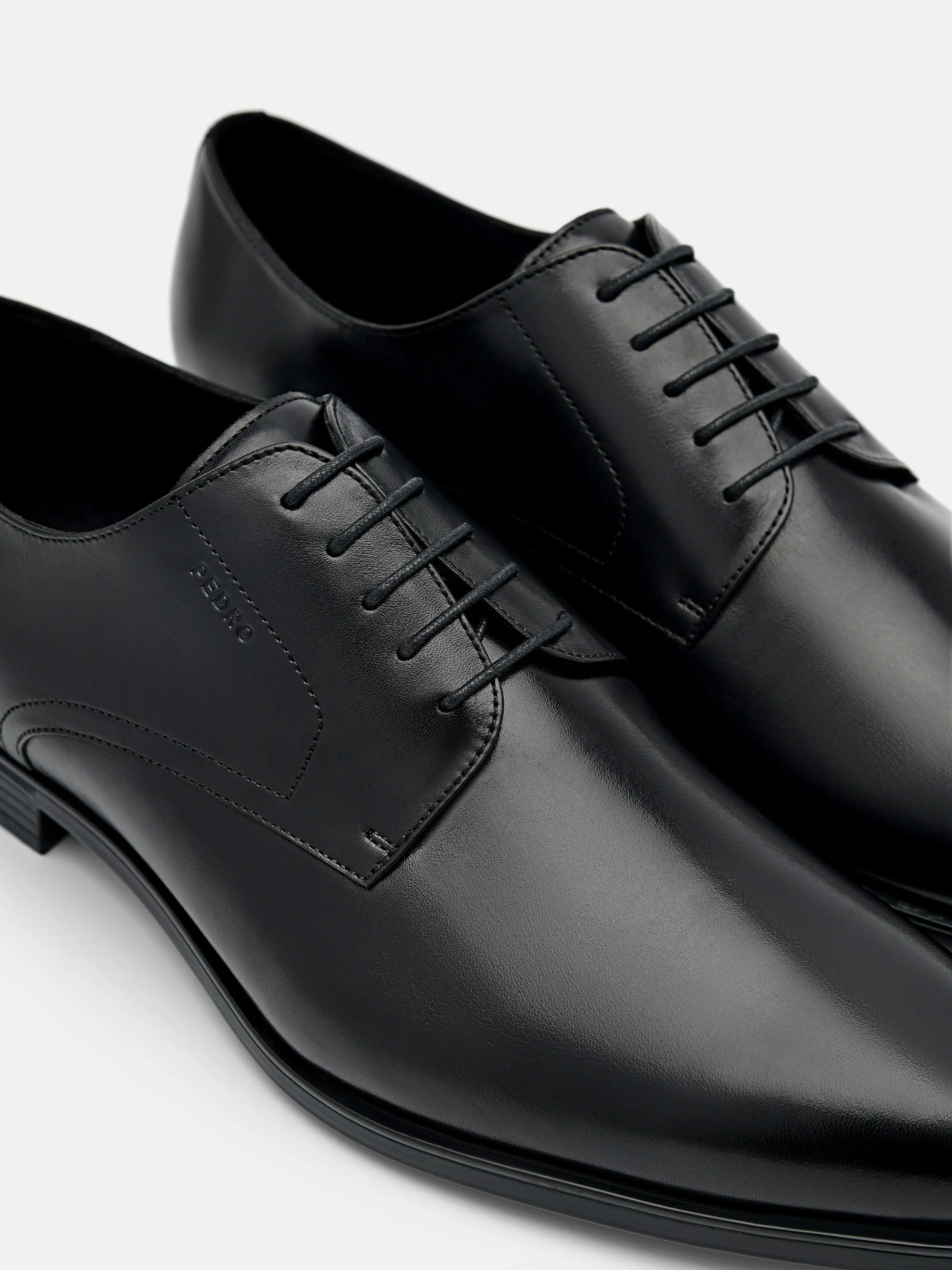Leather Derby Shoes - Image 4