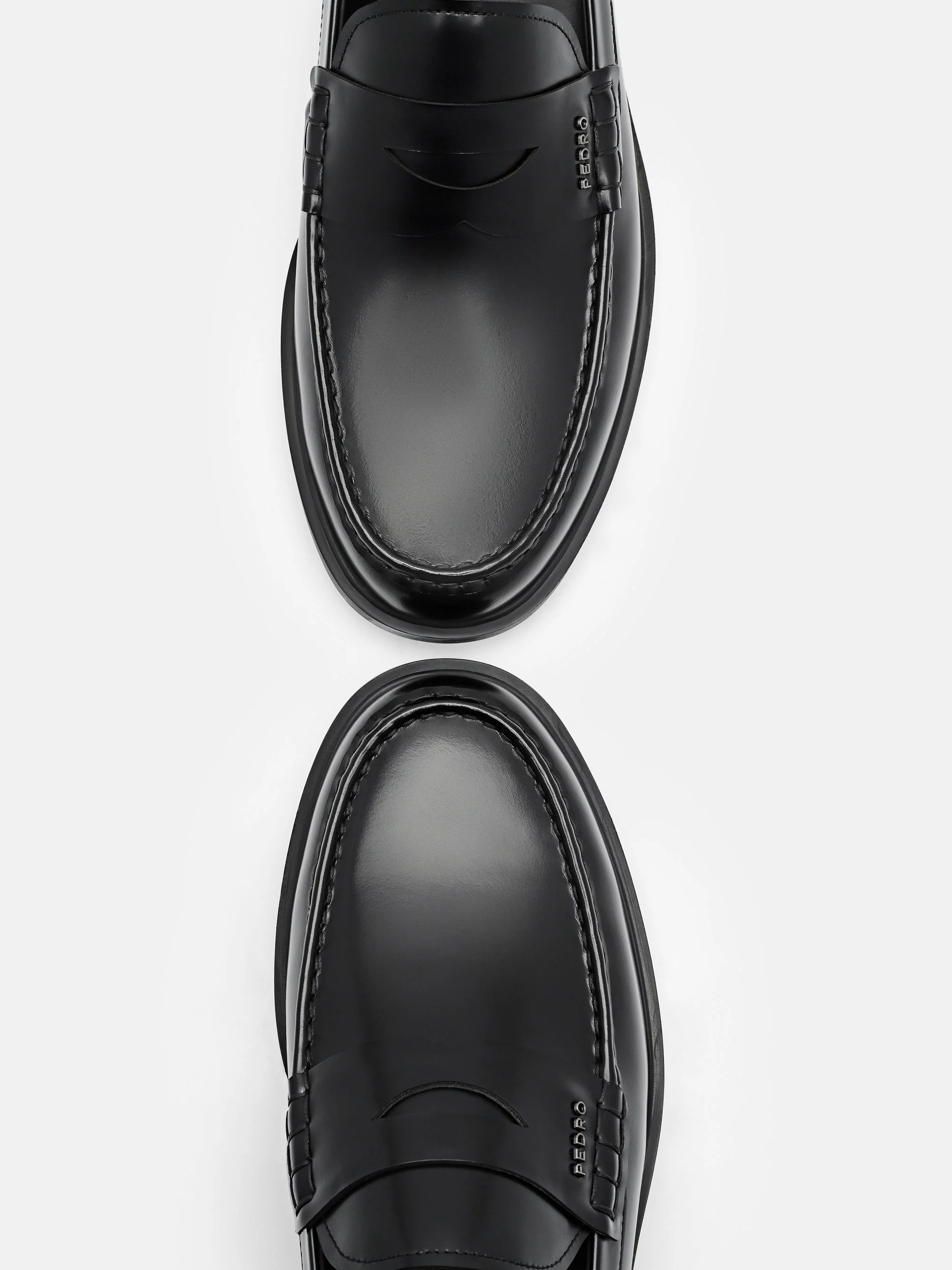 Kieran Leather Penny Loafers - Image 11