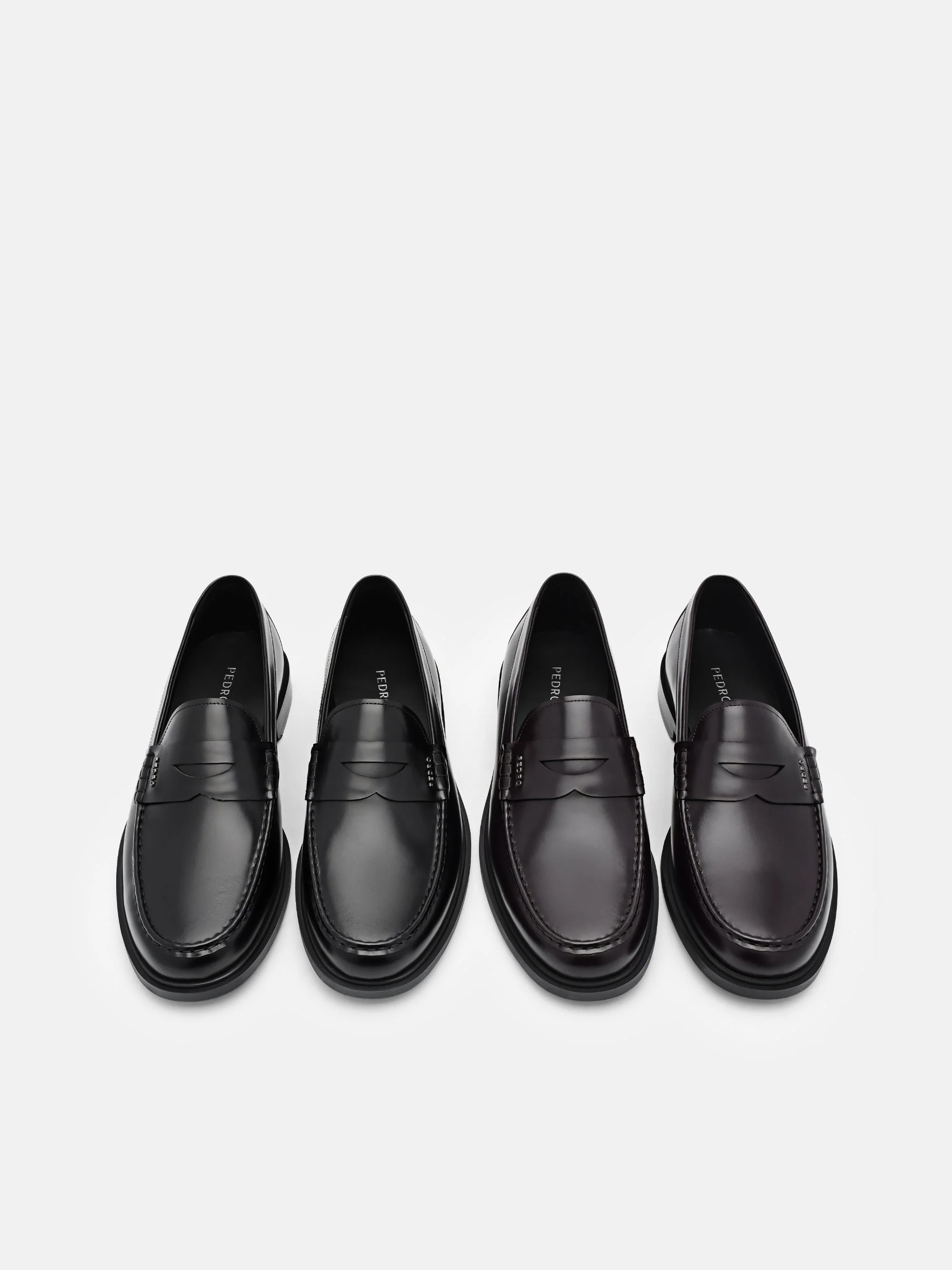 Kieran Leather Penny Loafers - Image 12