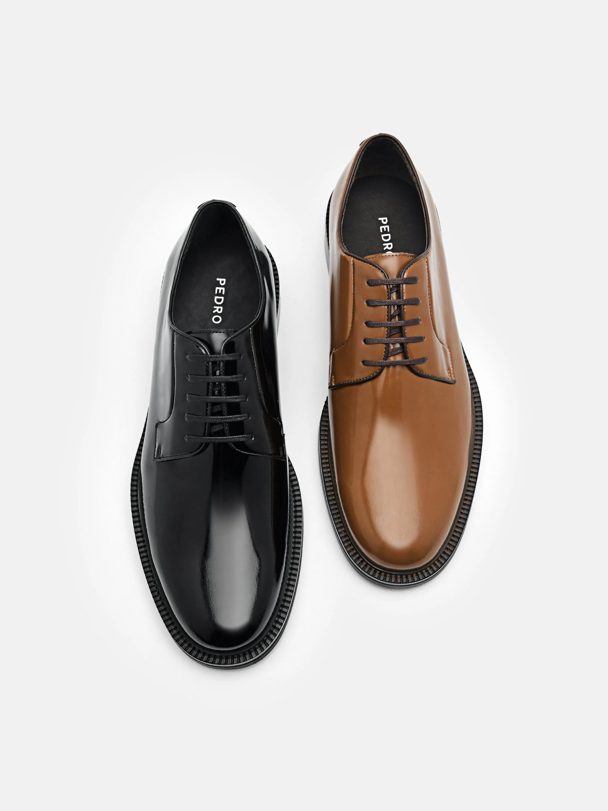 Leather Derby Shoes - Image 12