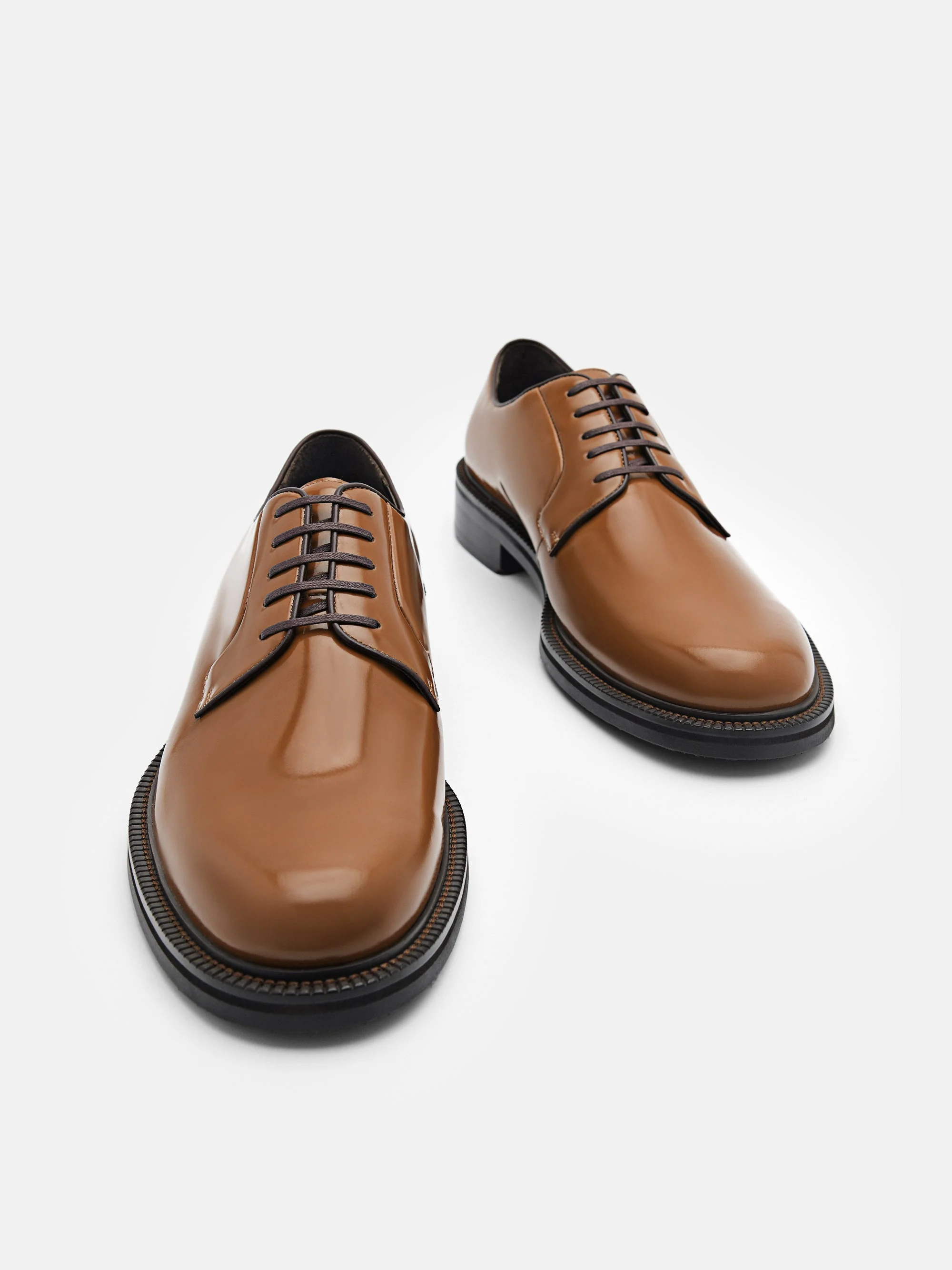 Leather Derby Shoes - Image 5