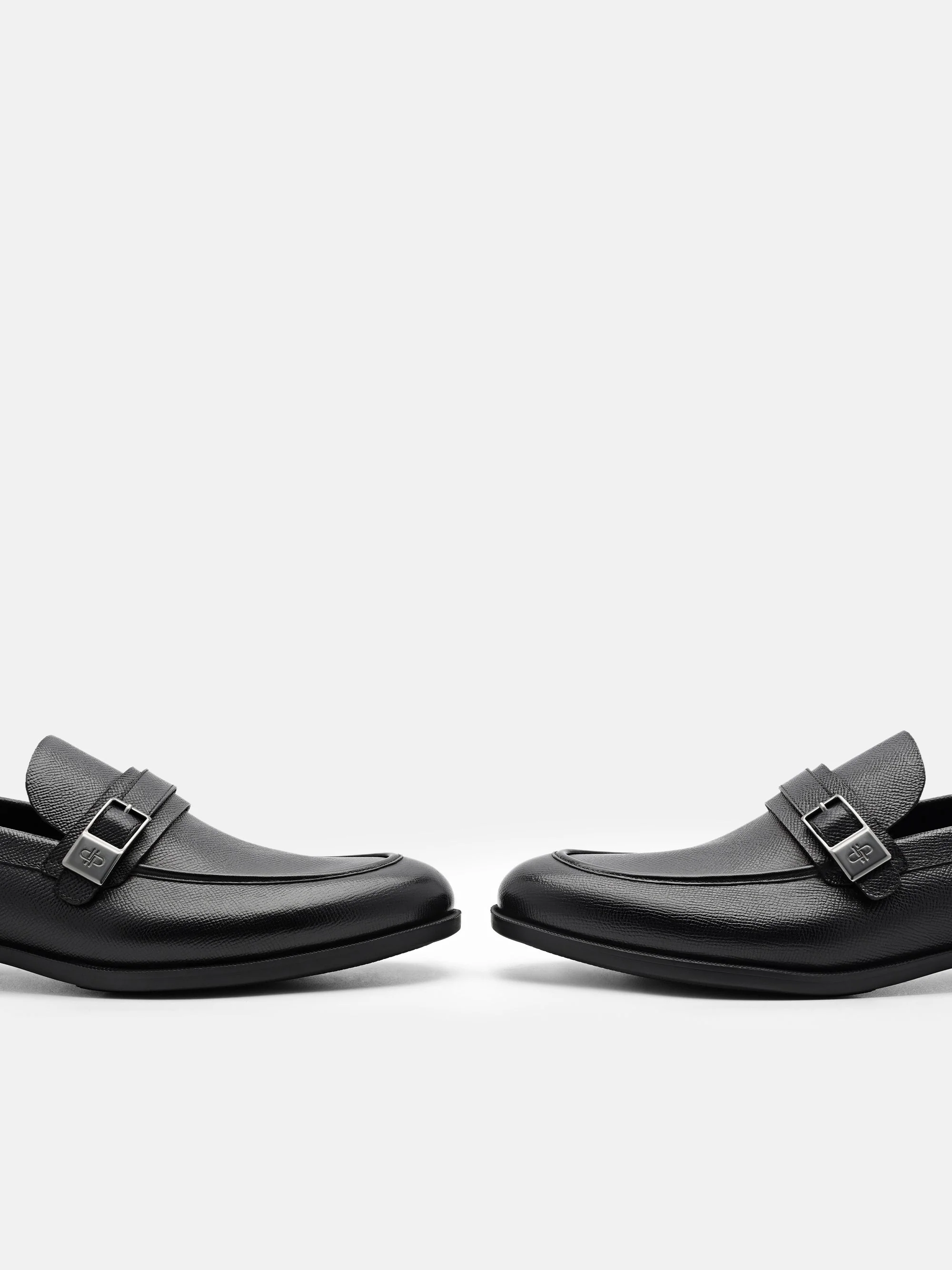 Altitude Embossed Leather Loafers - Image 10