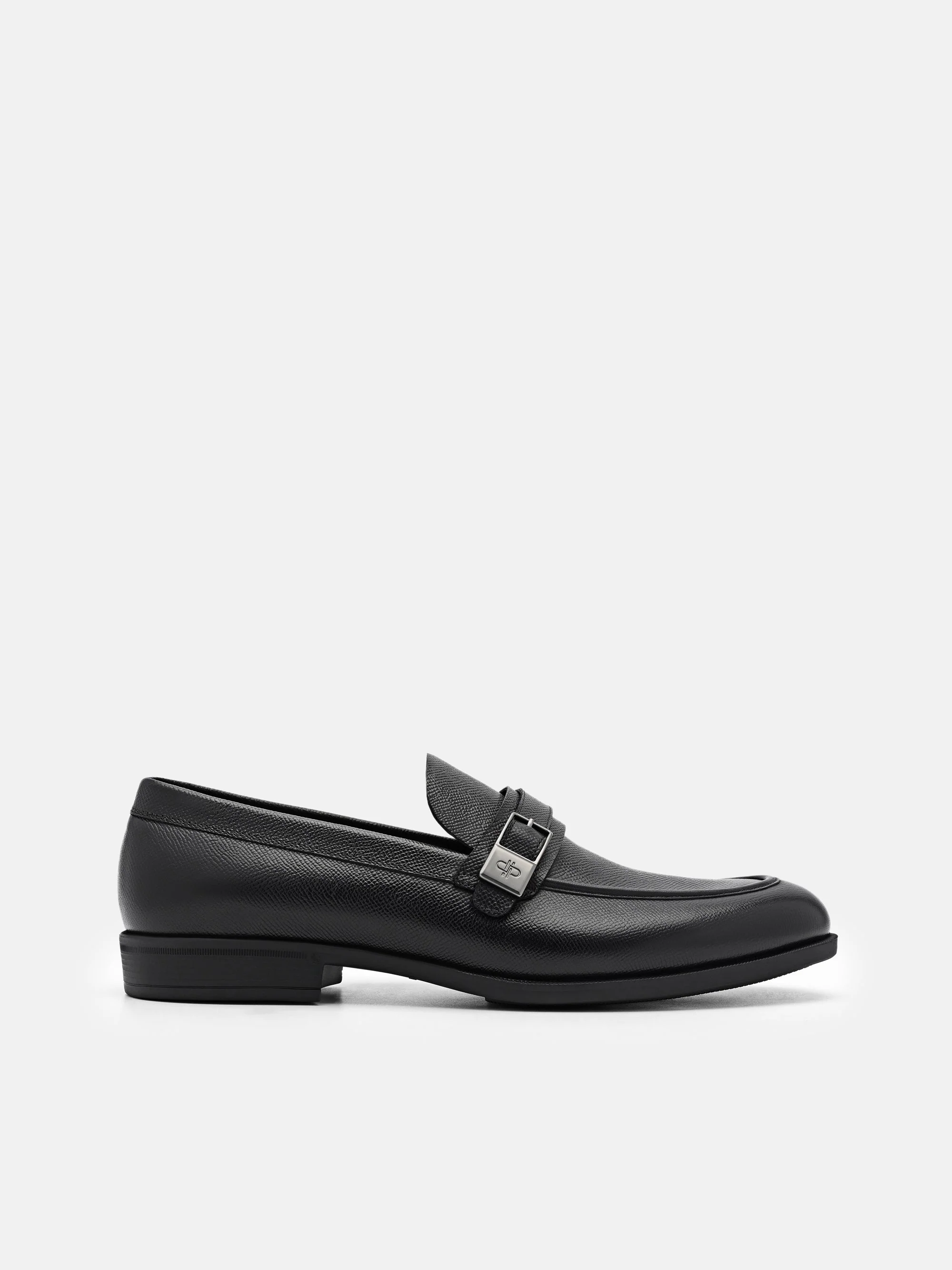 Altitude Embossed Leather Loafers - Image 6