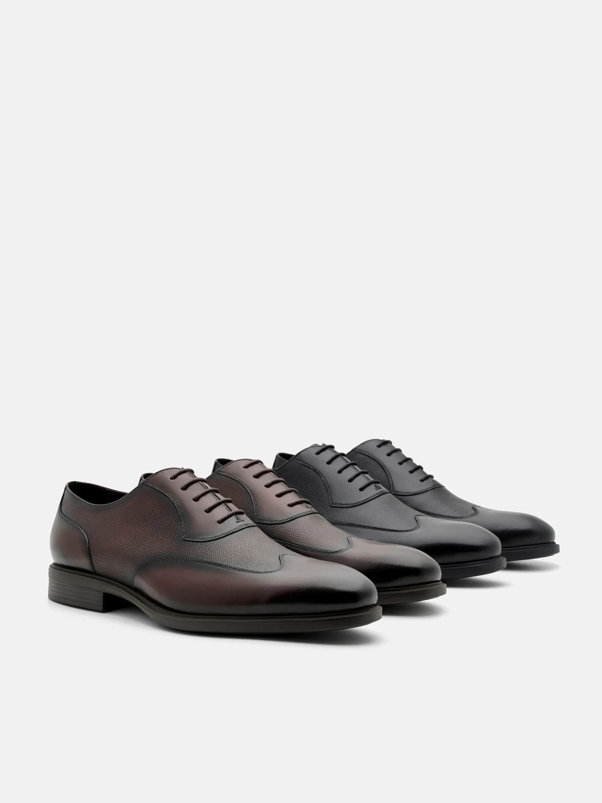 Altitude Lightweight Leather Oxford Shoes - Image 11