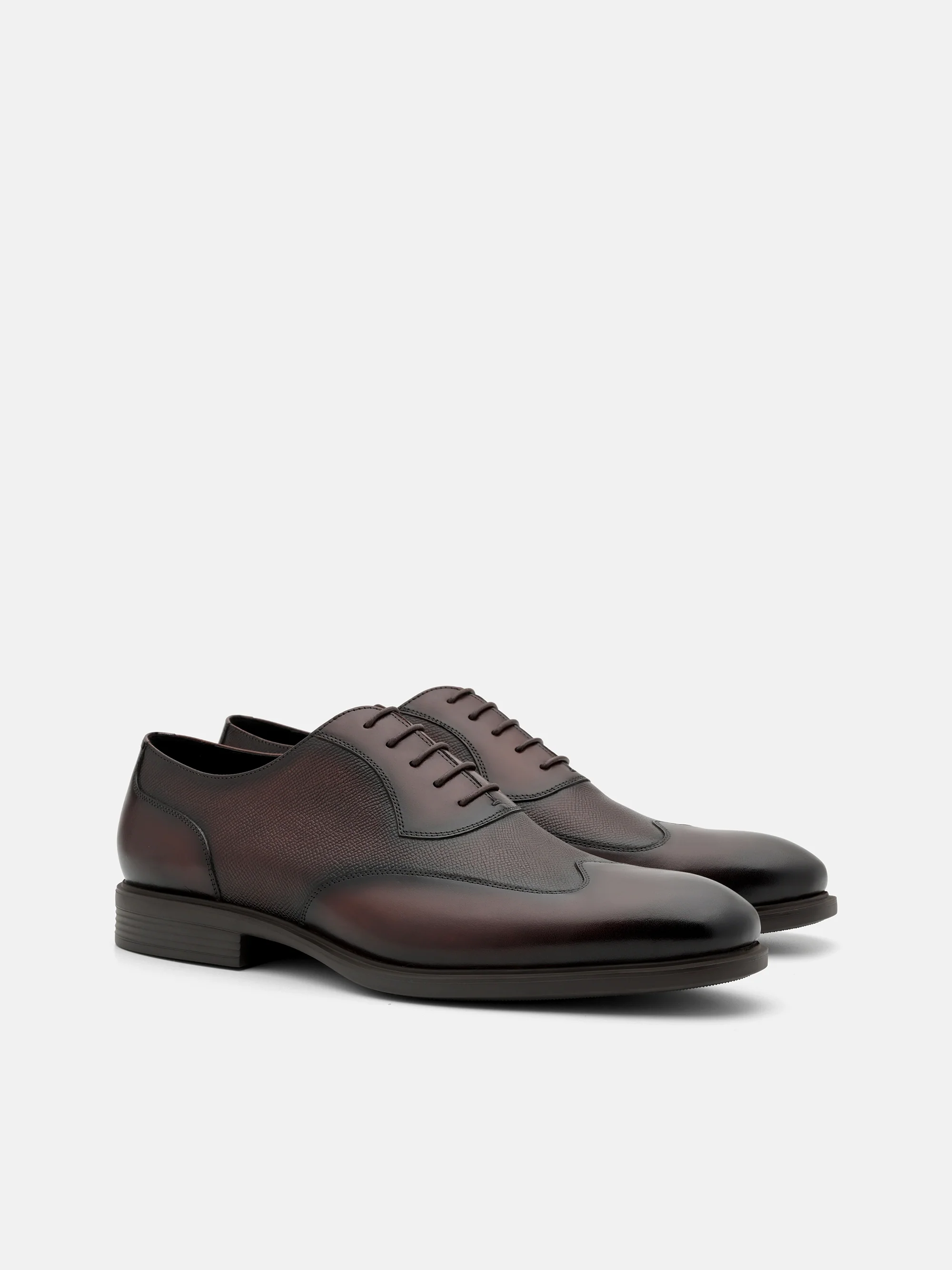 Altitude Lightweight Leather Oxford Shoes - Image 2