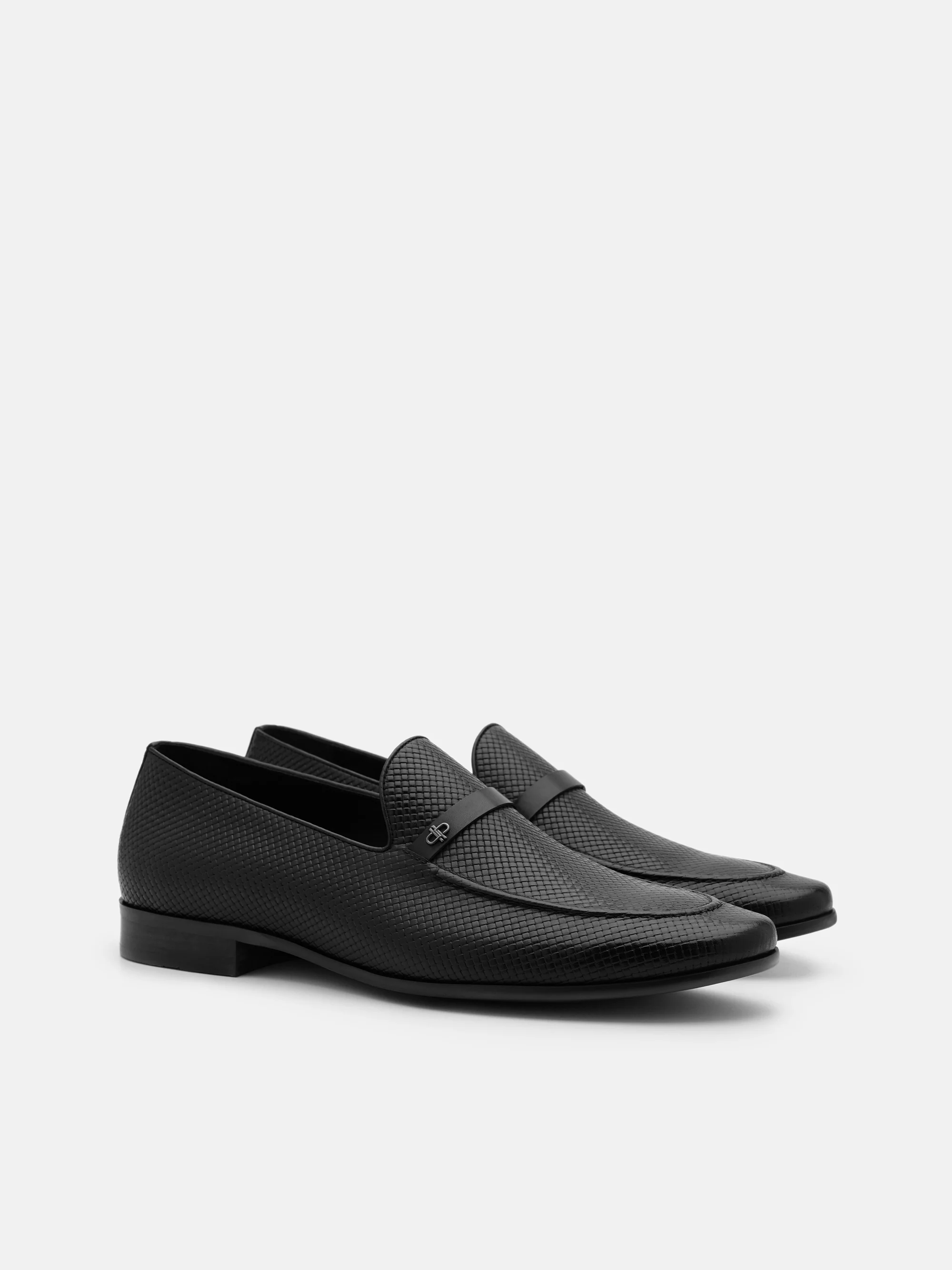 Woven Leather Loafers - Image 8