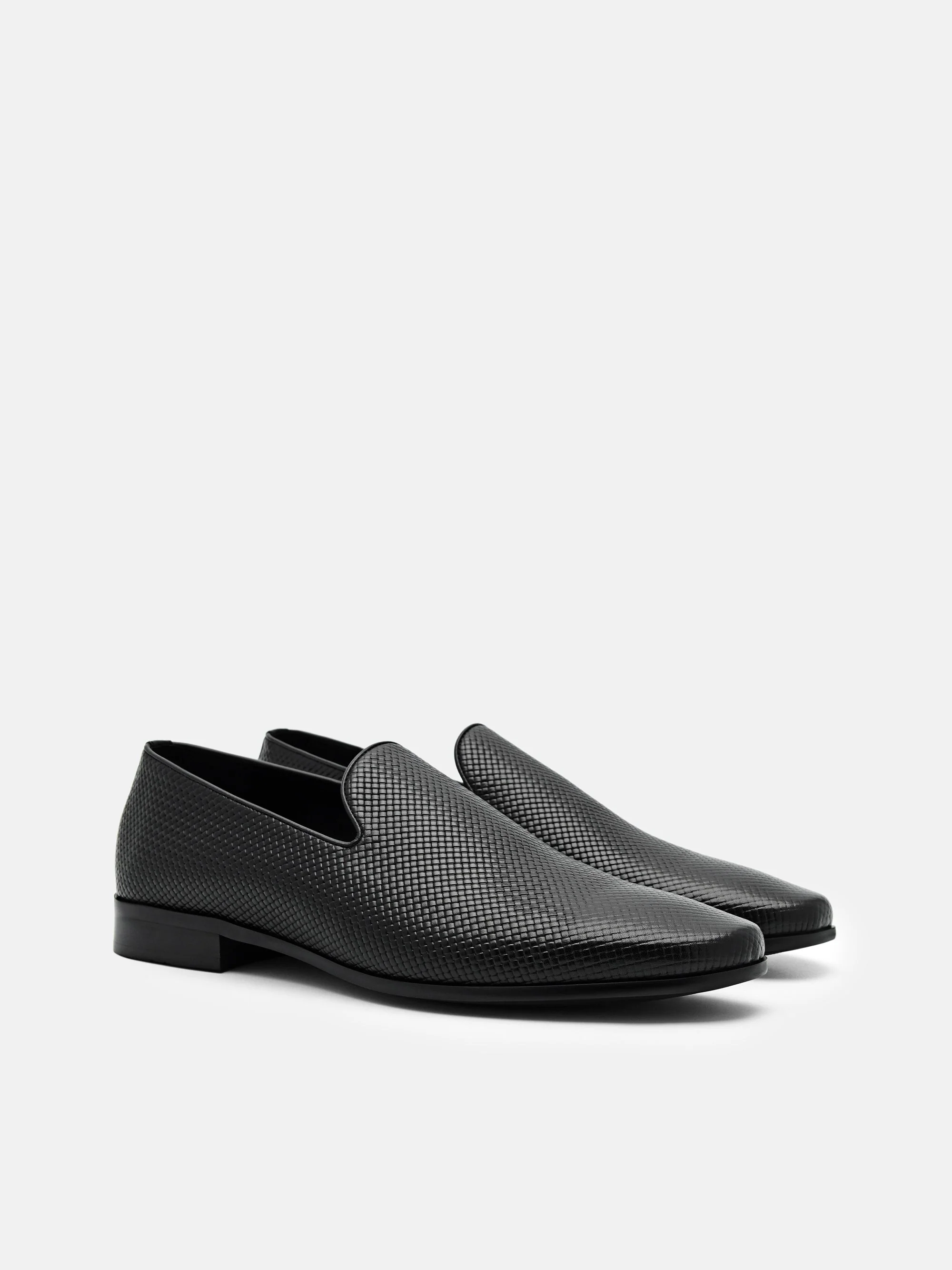 Woven Raffia Loafers - Image 2