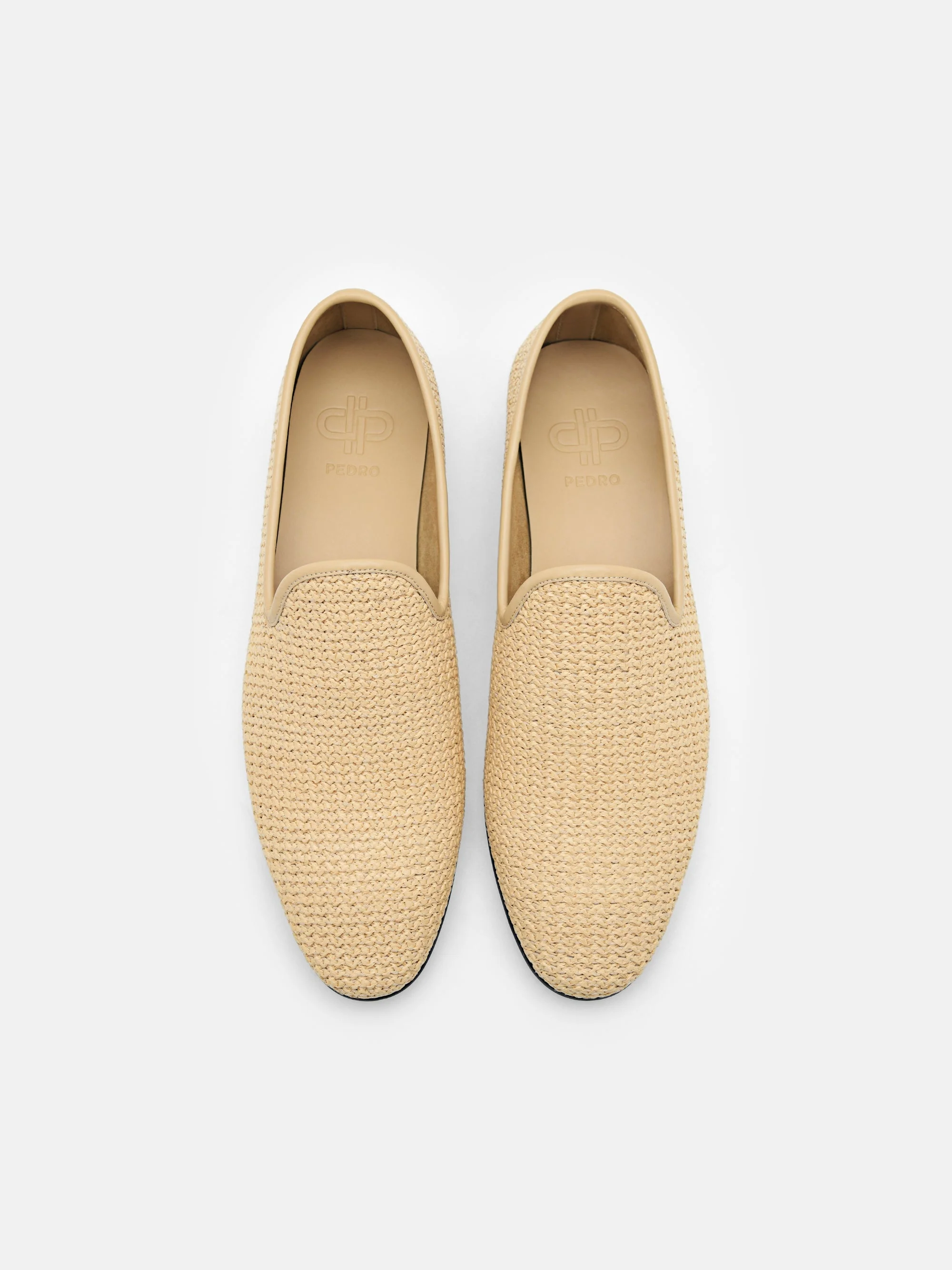 Woven Raffia Loafers - Image 4