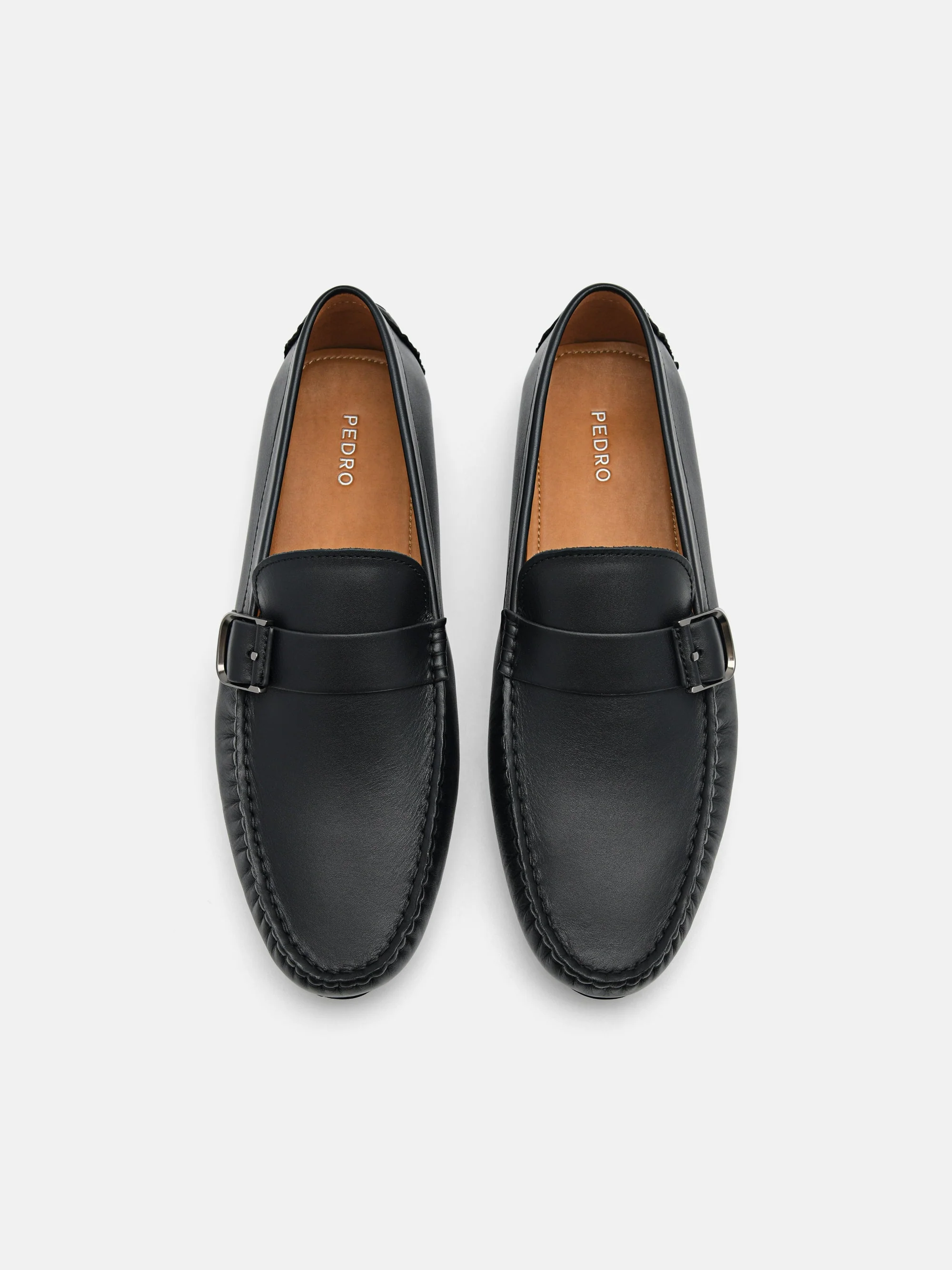 Helix Leather Driving Shoes - Image 3