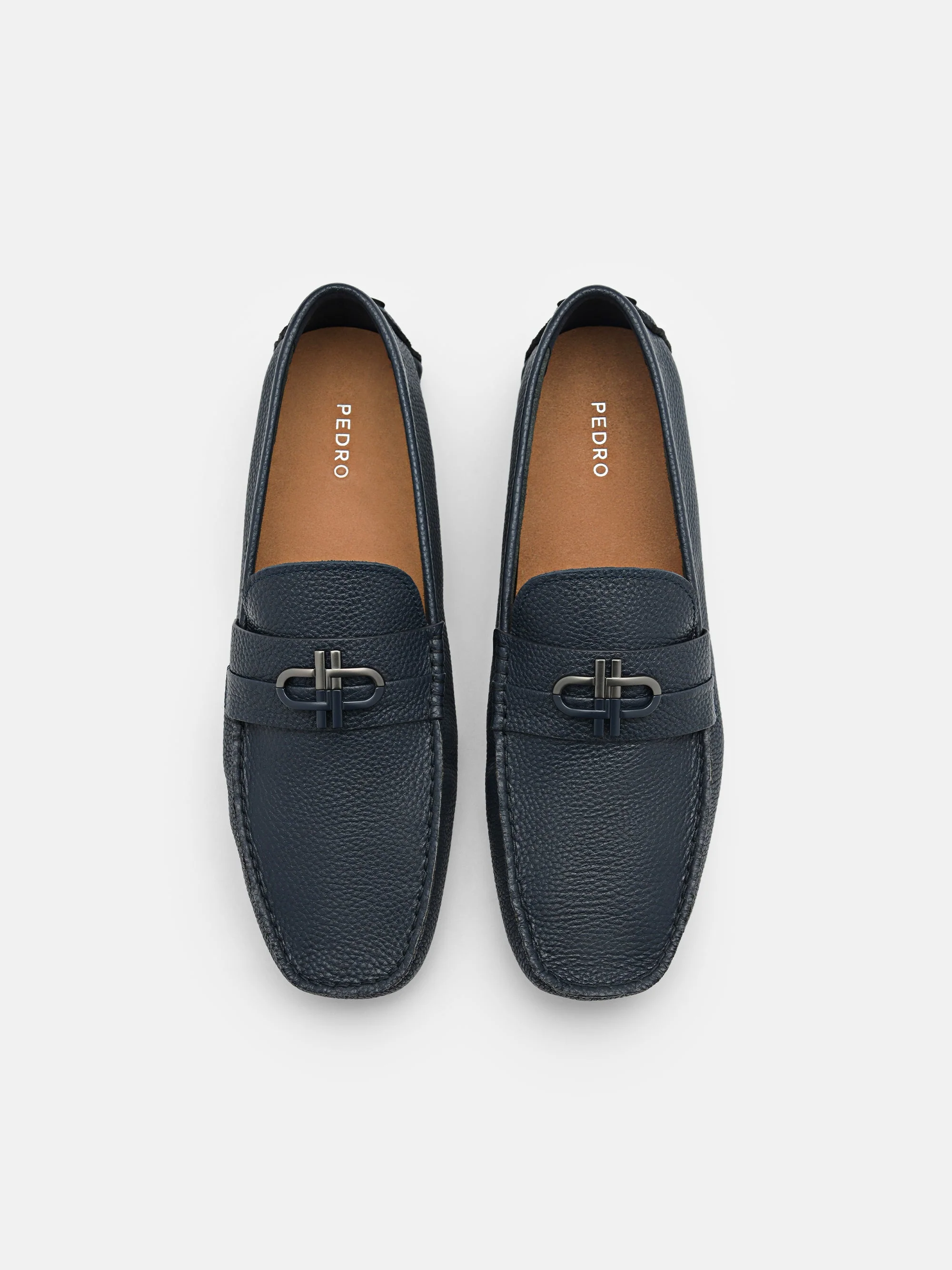PEDRO Icon Leather Moccasins - Image 3