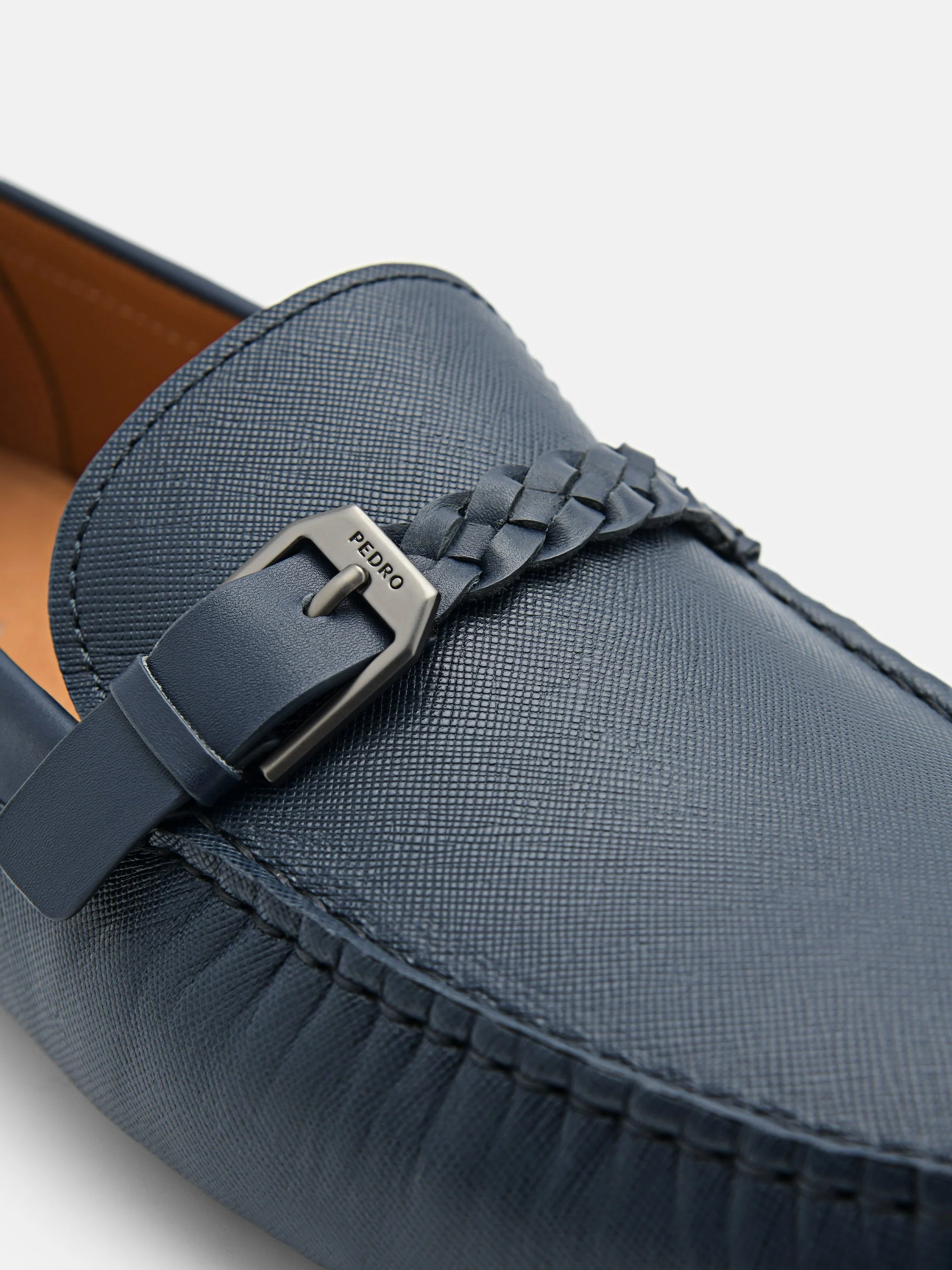 Saffiano Leather Driving Shoes - Image 5