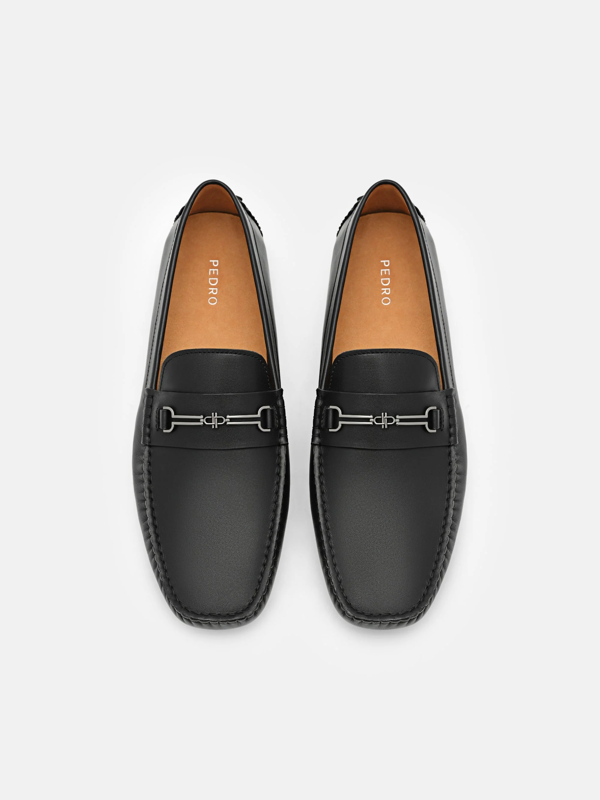 Alistair Leather Horsebit Driving Shoes - Image 3