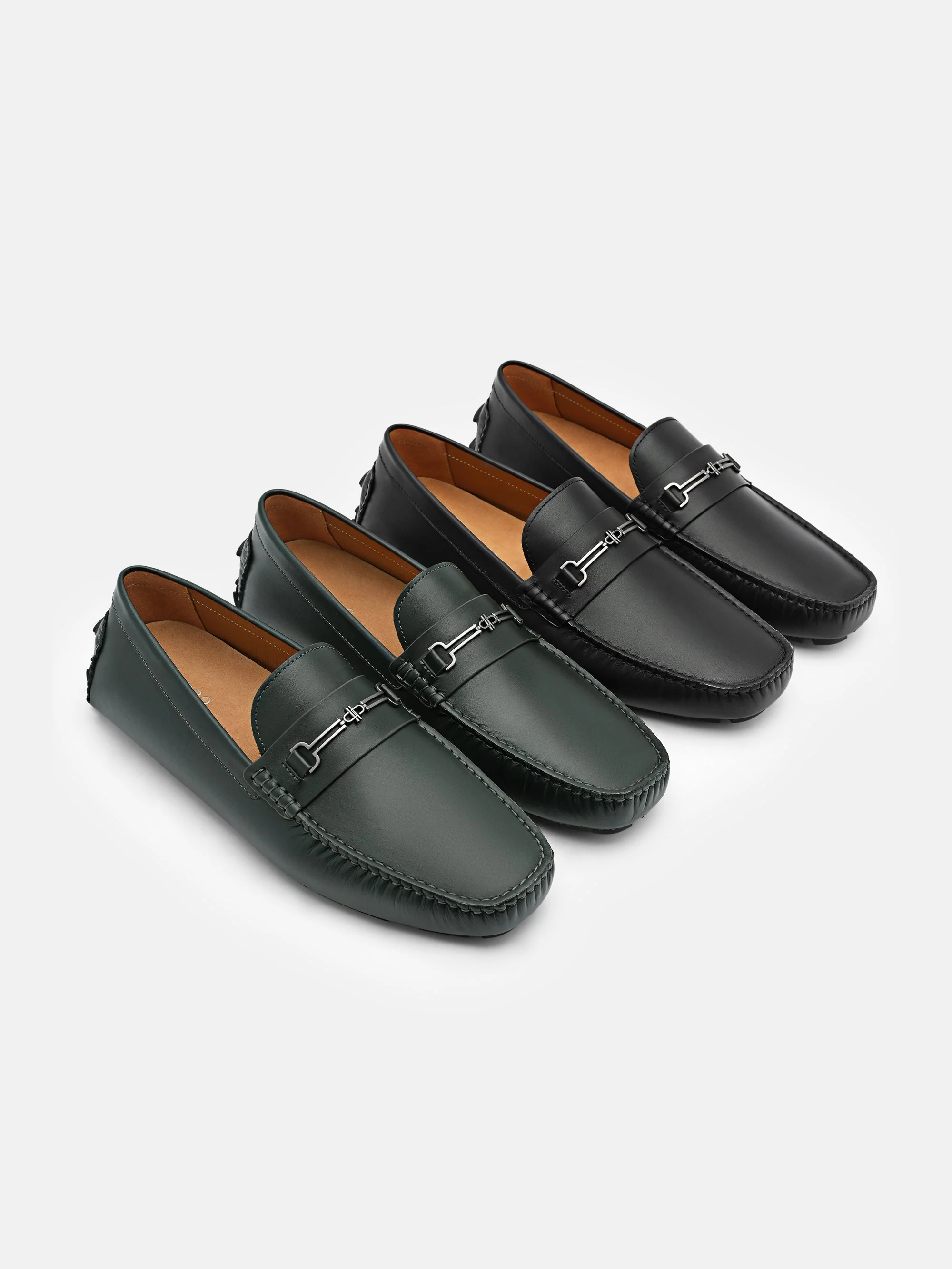 Alistair Leather Horsebit Driving Shoes - Image 6