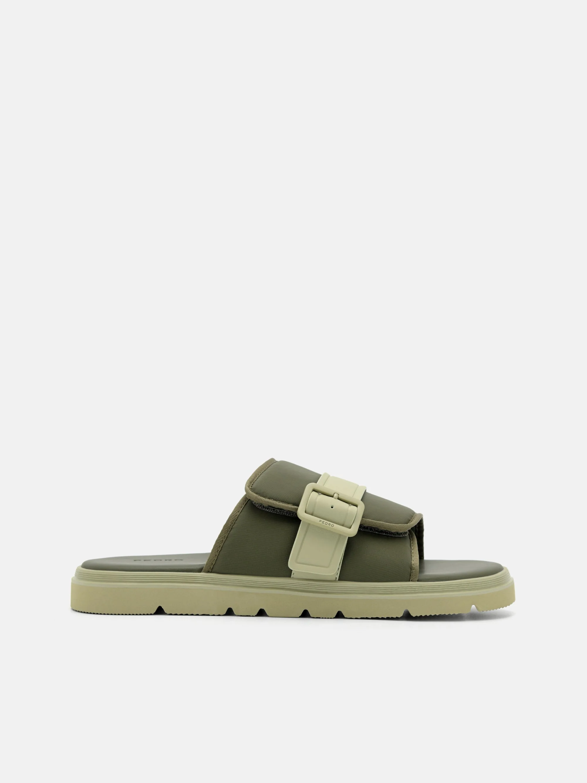 Fabric Slide Sandals