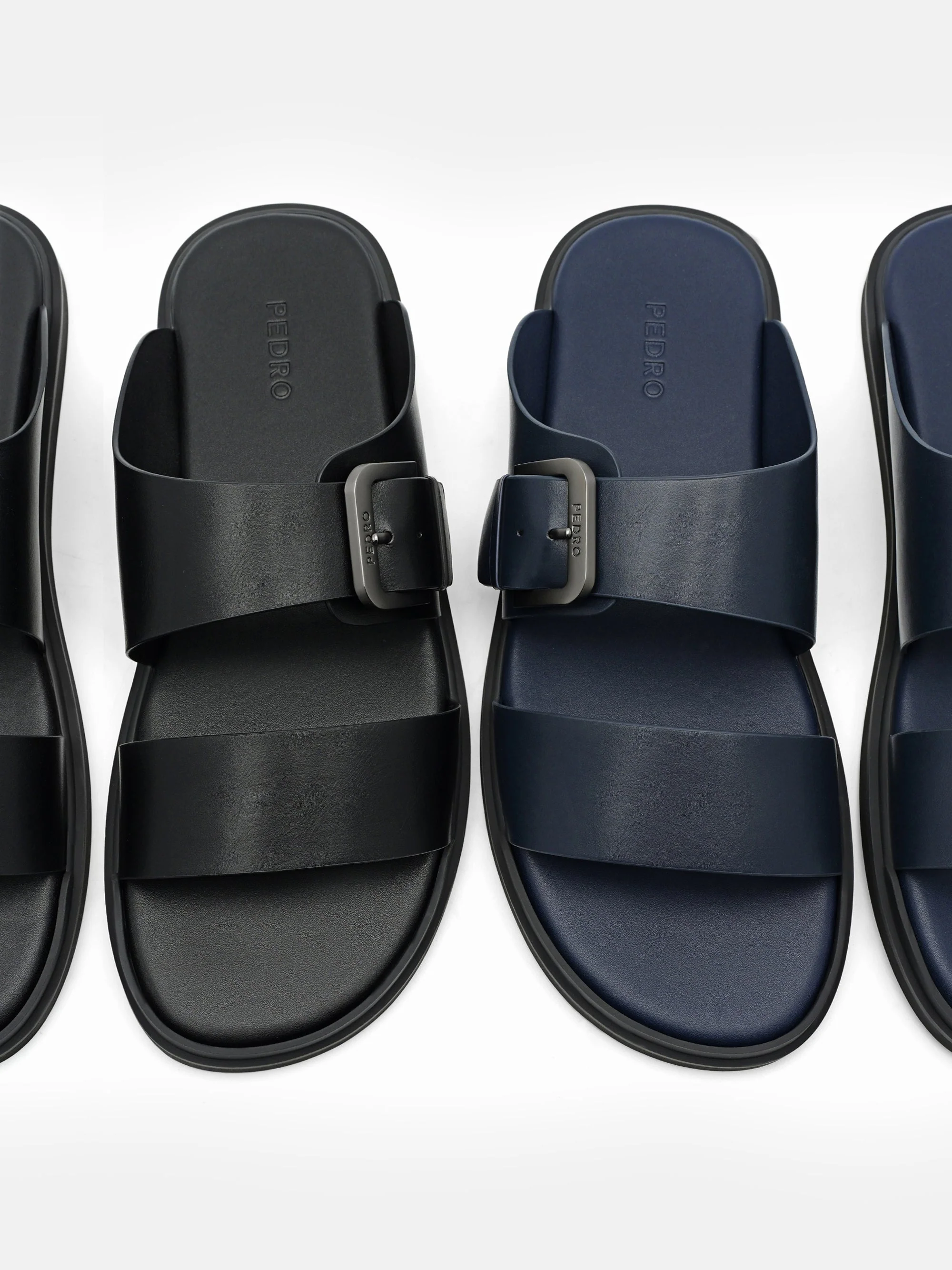 Buckle Slide Sandals - Image 12