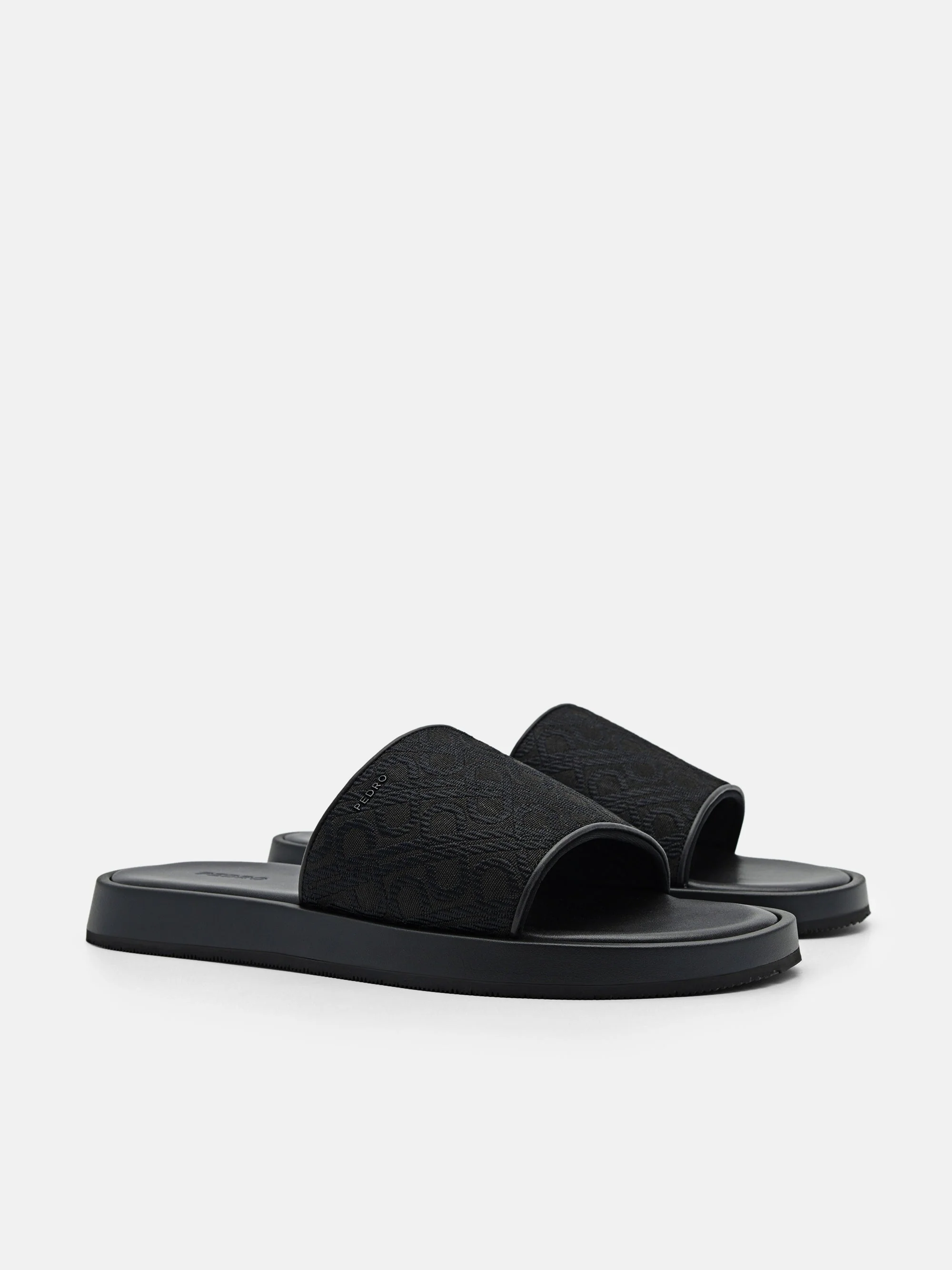 PEDRO Icon Fabric Slide Sandals - Image 3
