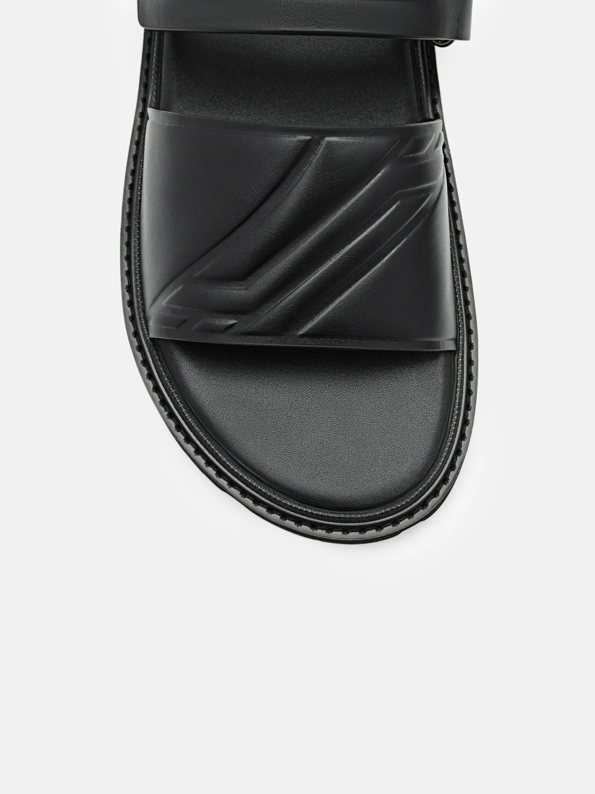 Textured Slide Sandals - Image 5