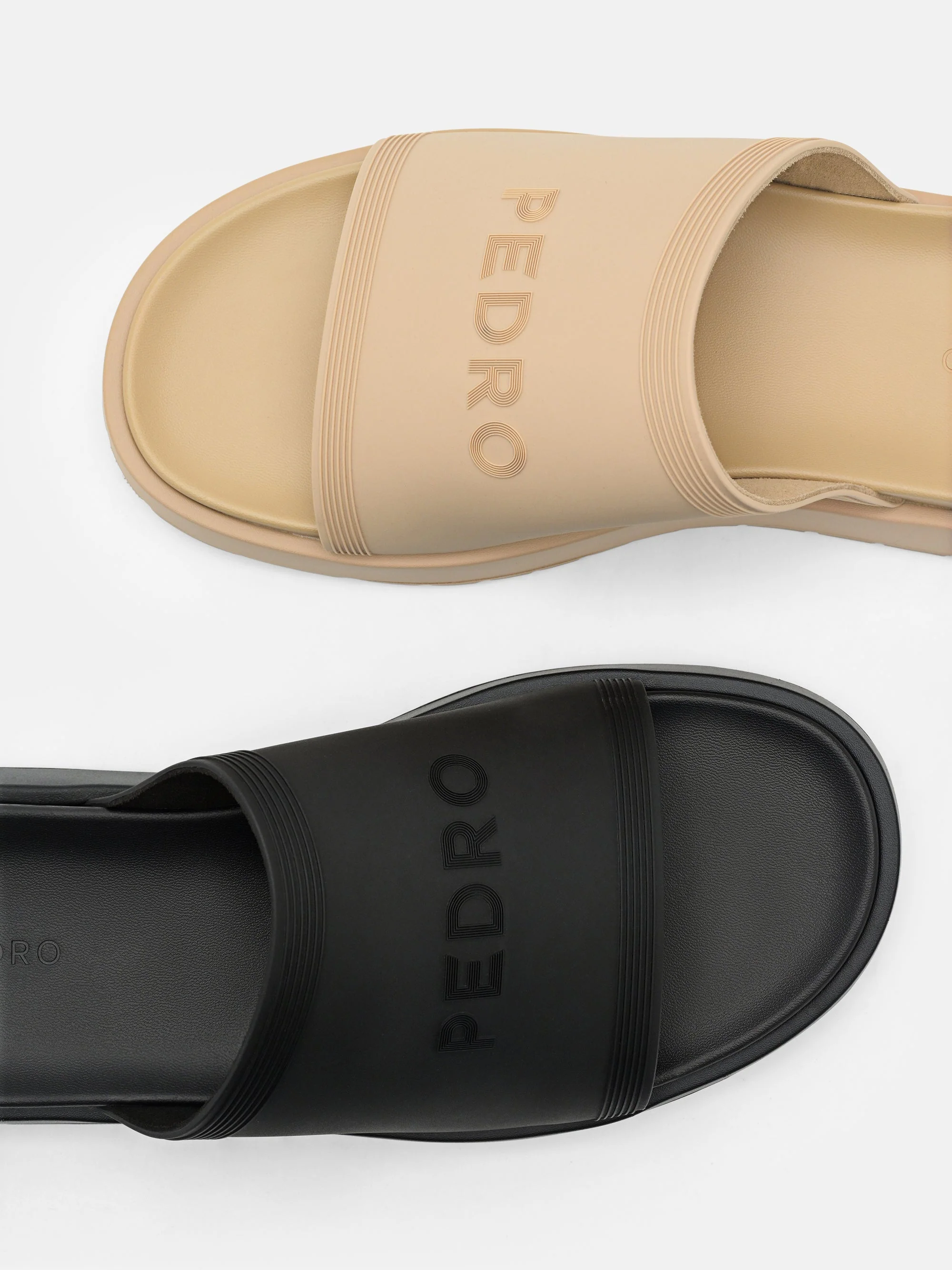 Rubber Slide Sandals - Image 12