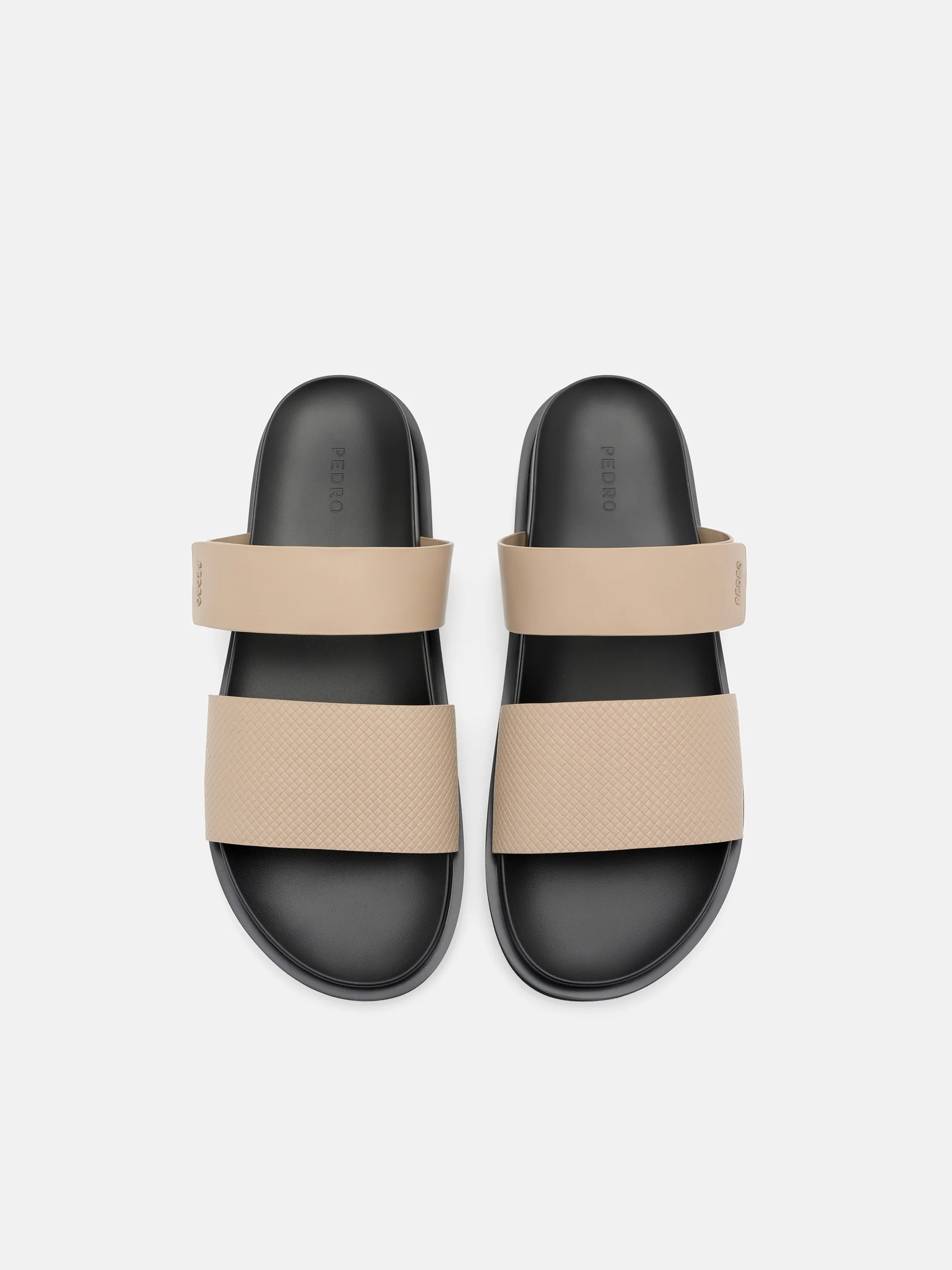 Embossed Slide Sandals - Image 2