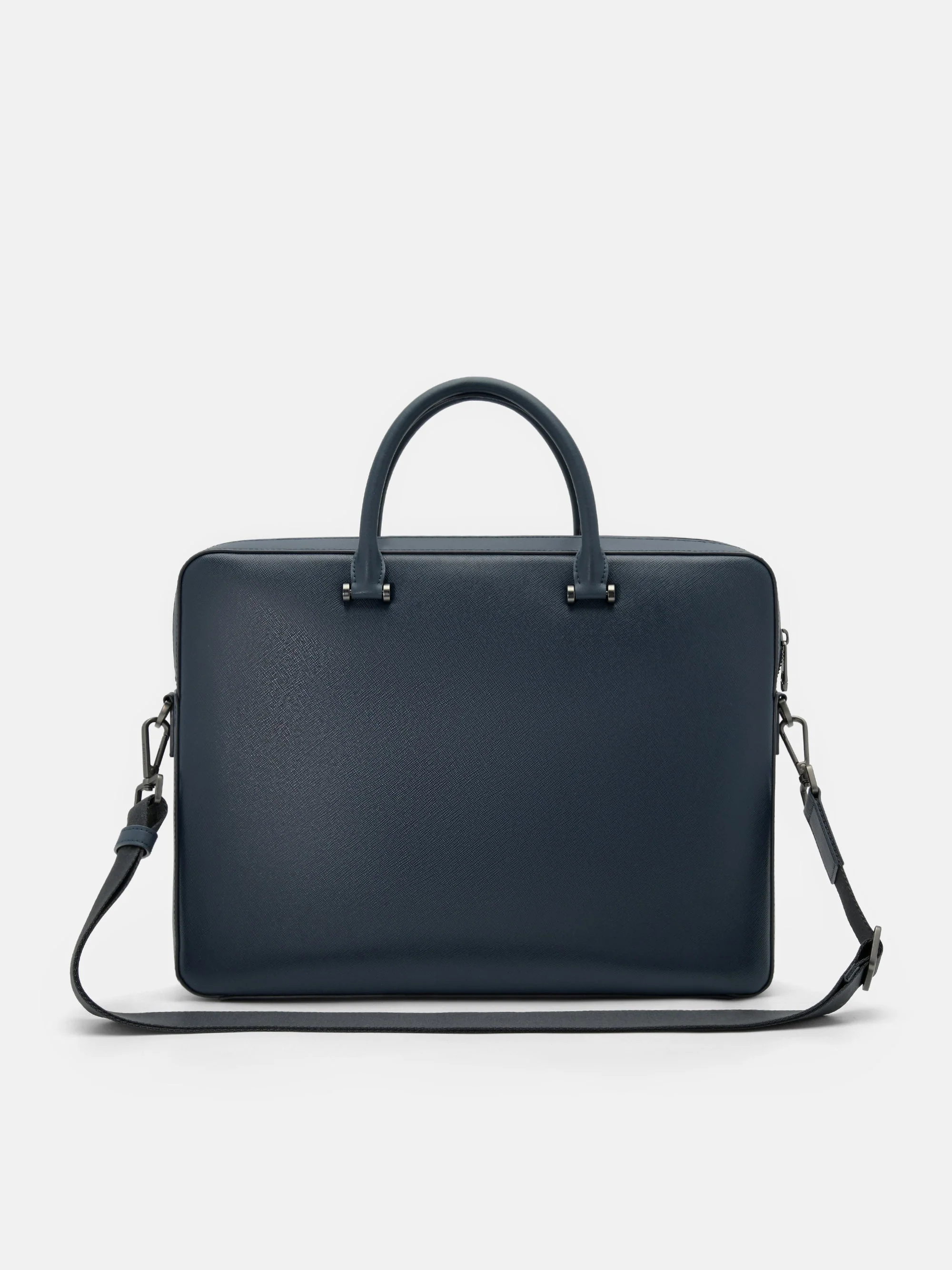 Saffiano Leather Briefcase - Image 12