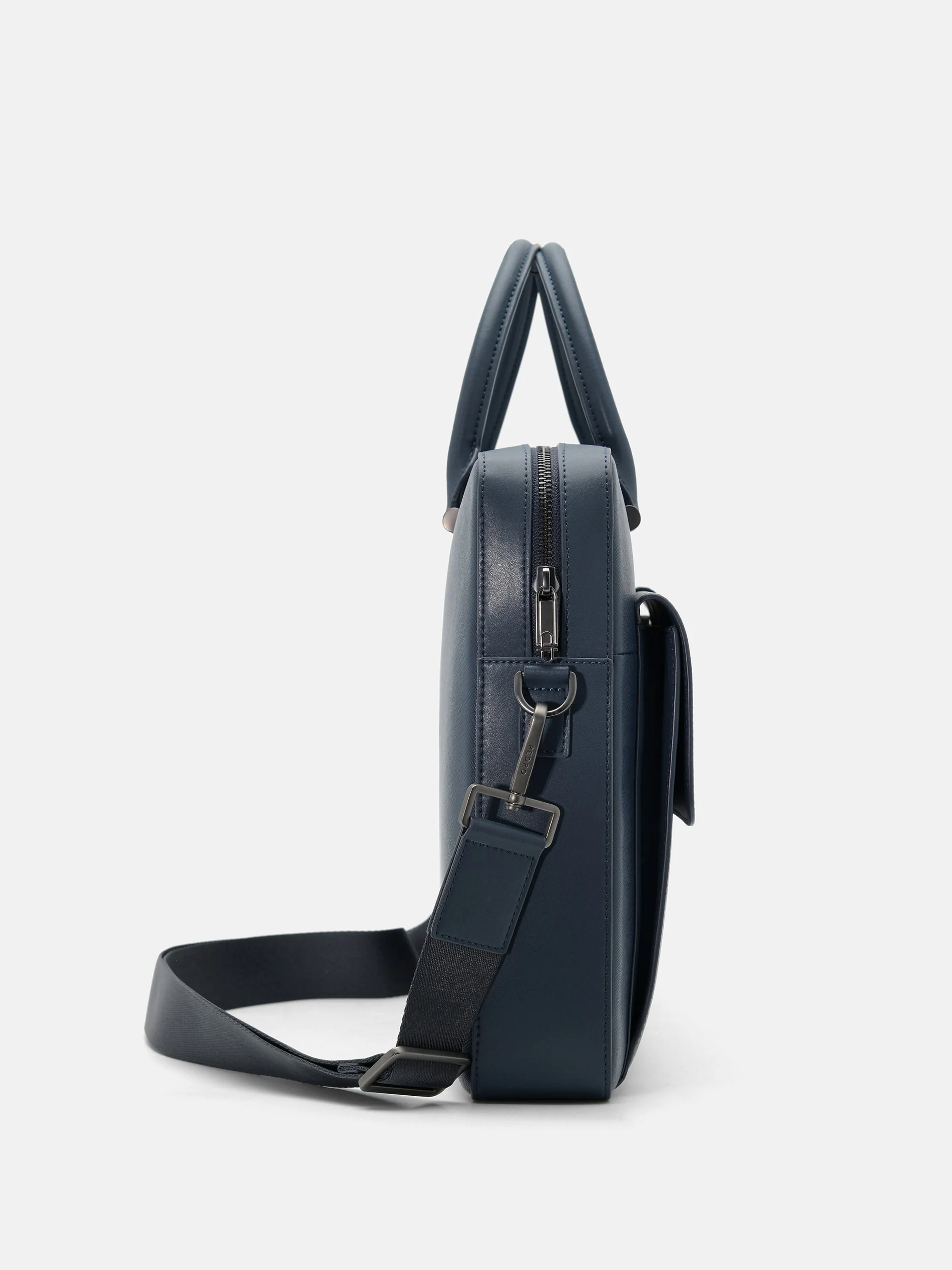 Saffiano Leather Briefcase - Image 14