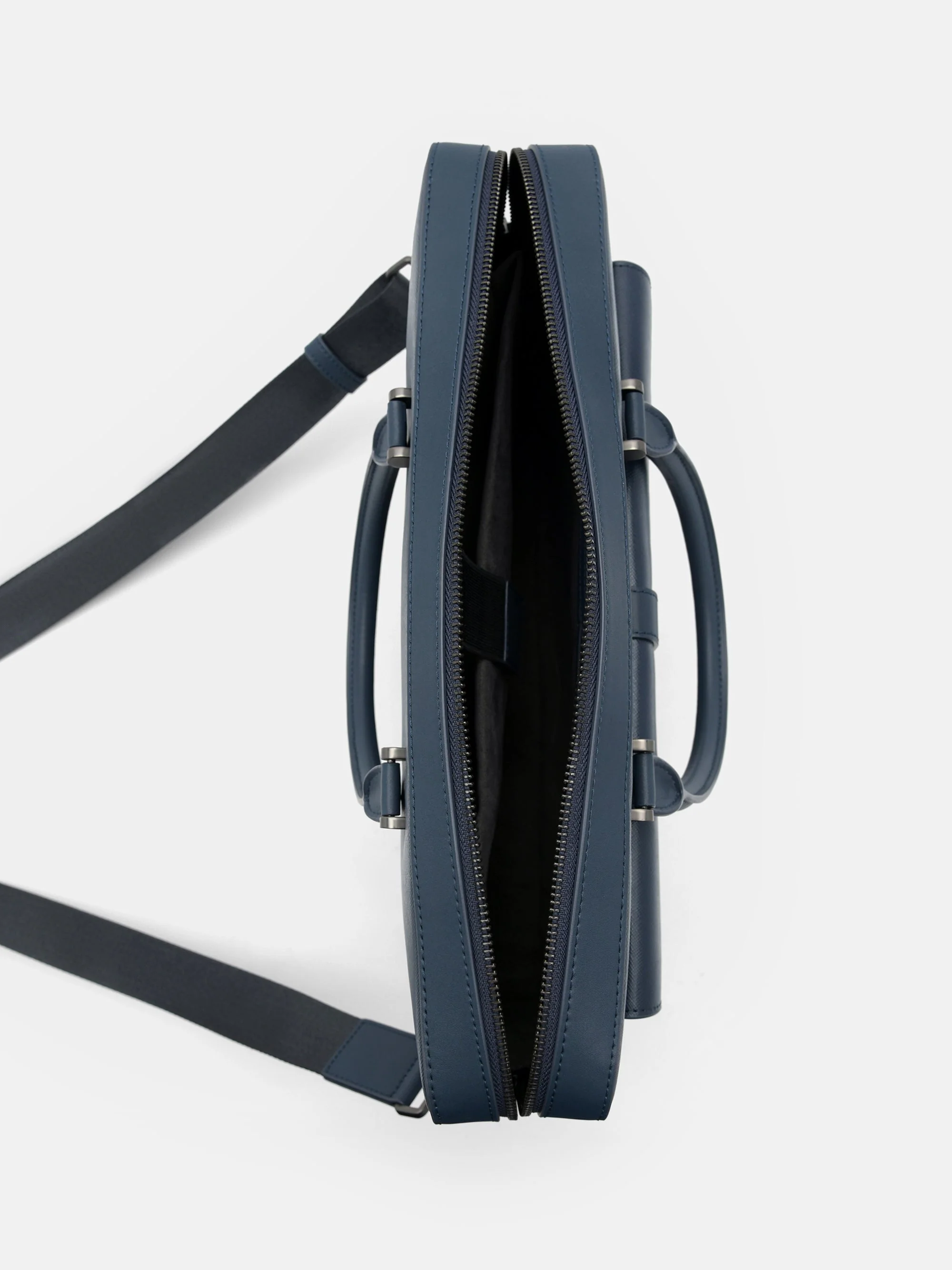 Saffiano Leather Briefcase - Image 15