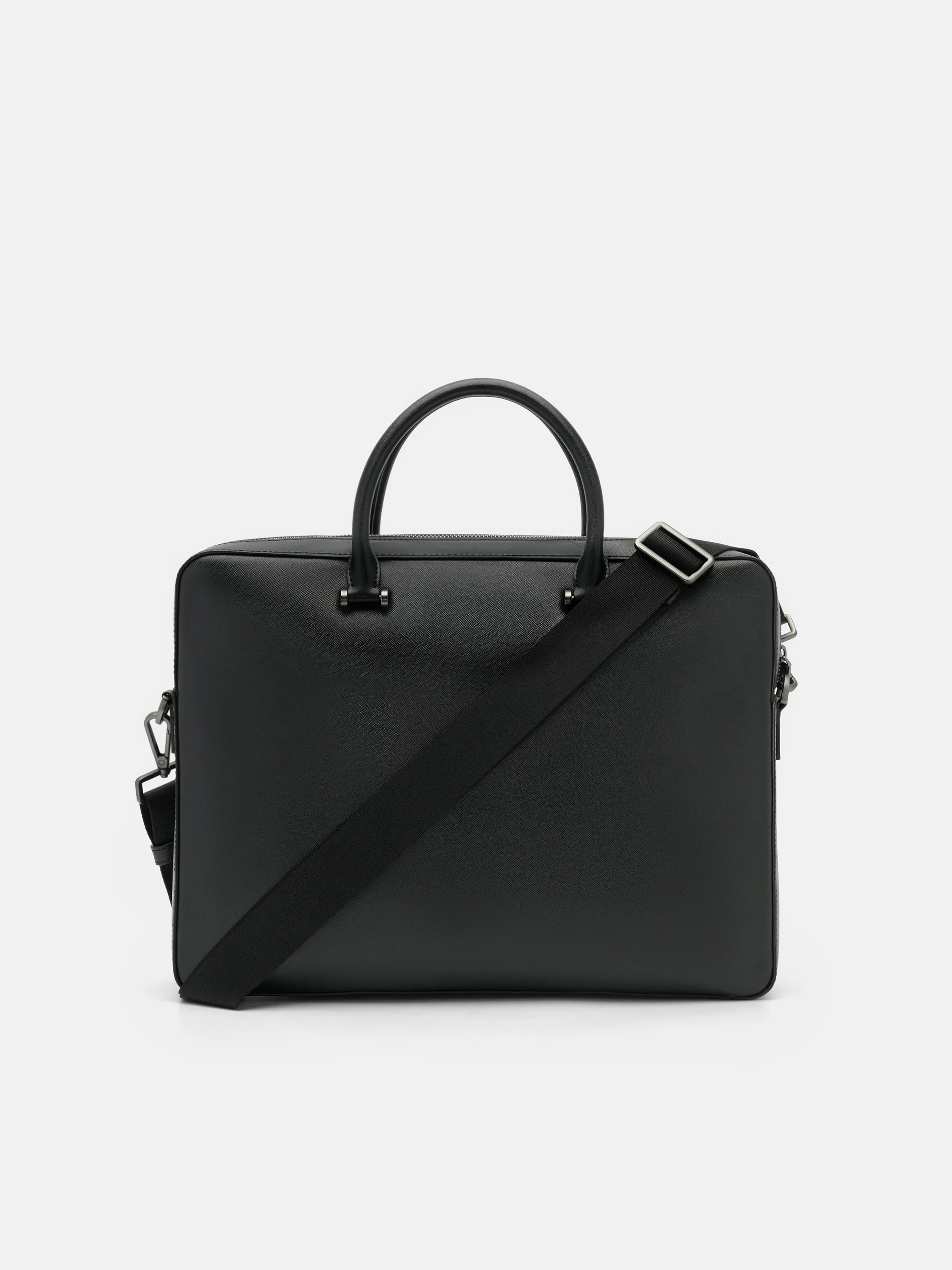 Saffiano Leather Briefcase - Image 7