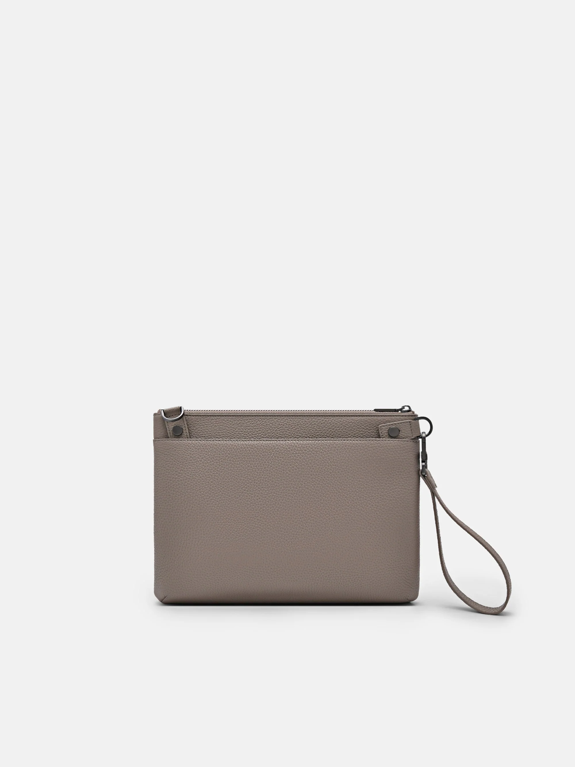 Two-Way Leather Clutch Bag - Image 3