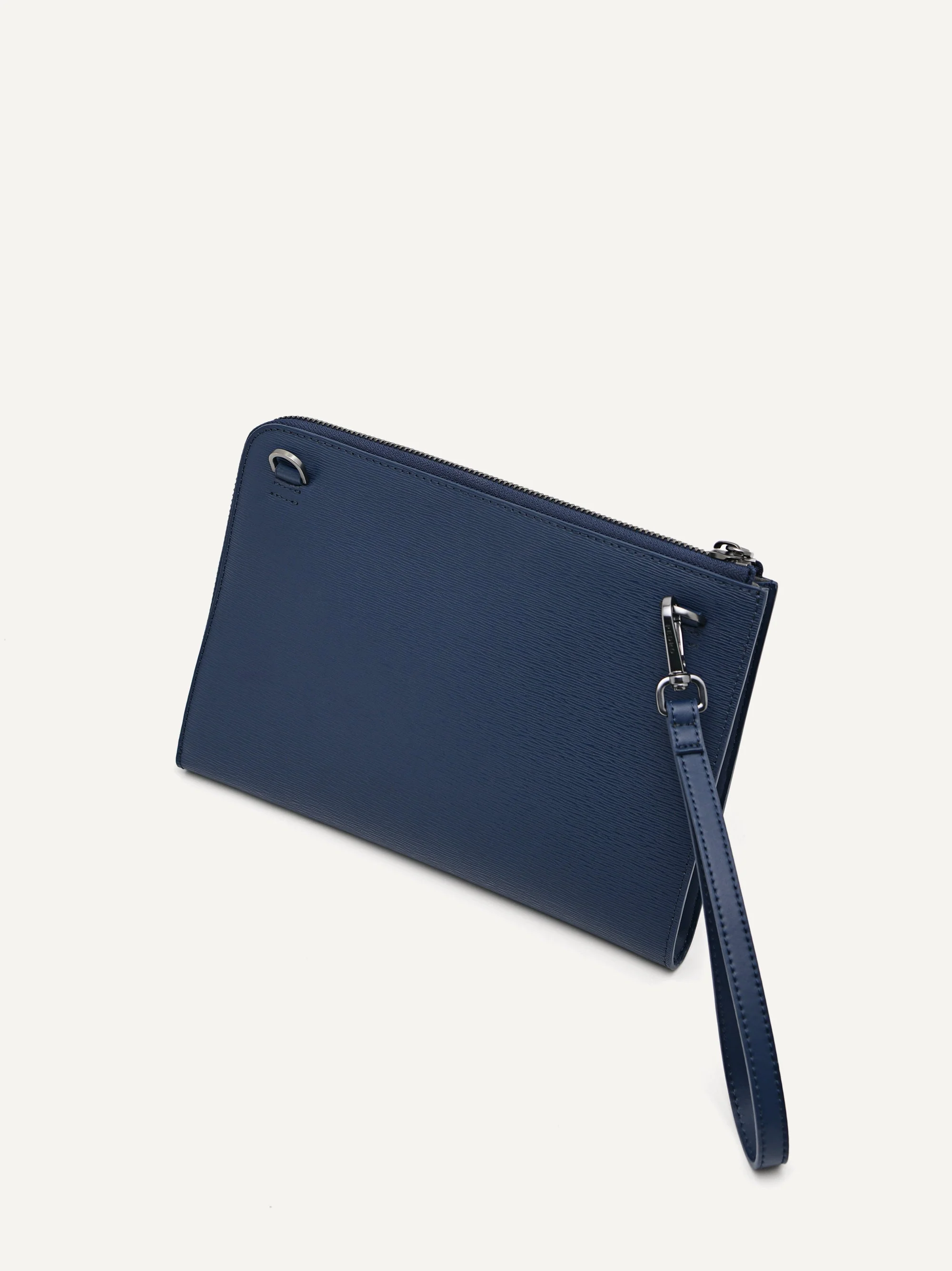 Small Leather Clutch Bag - Image 4