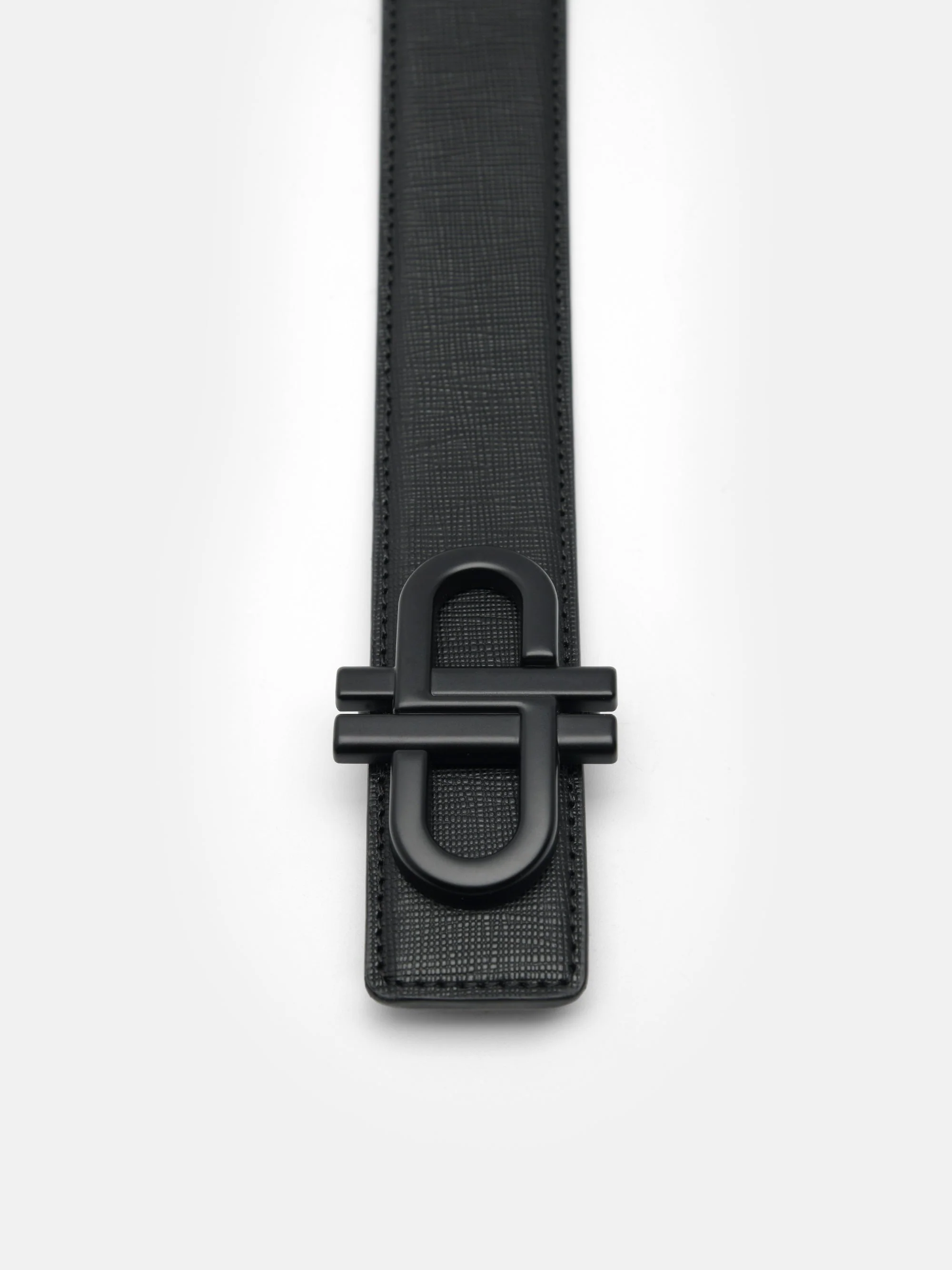 Saffiano Leather Reversible Tang Belt - Image 3