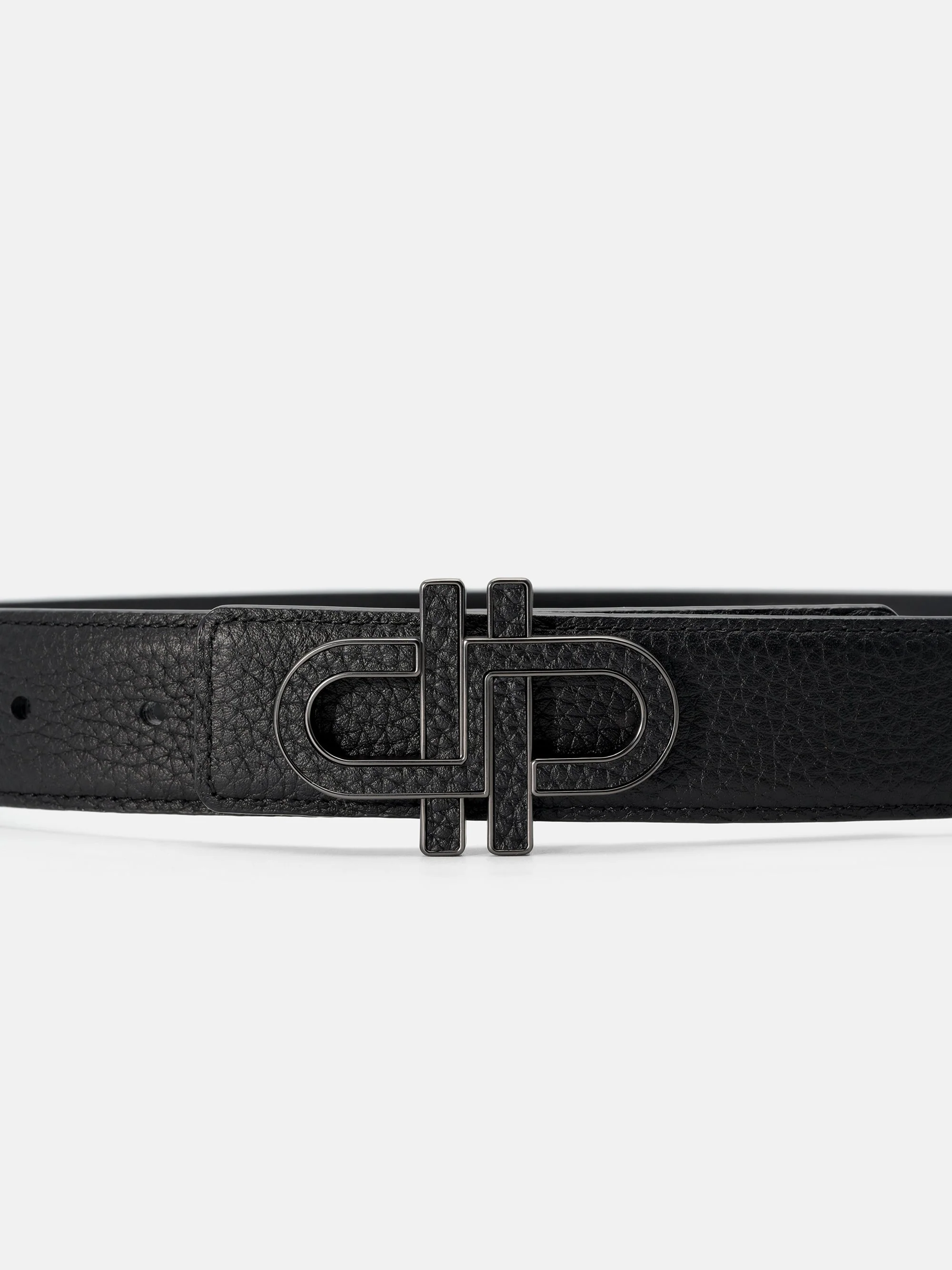 Leather Icon Reversible Tang Belt - Image 3