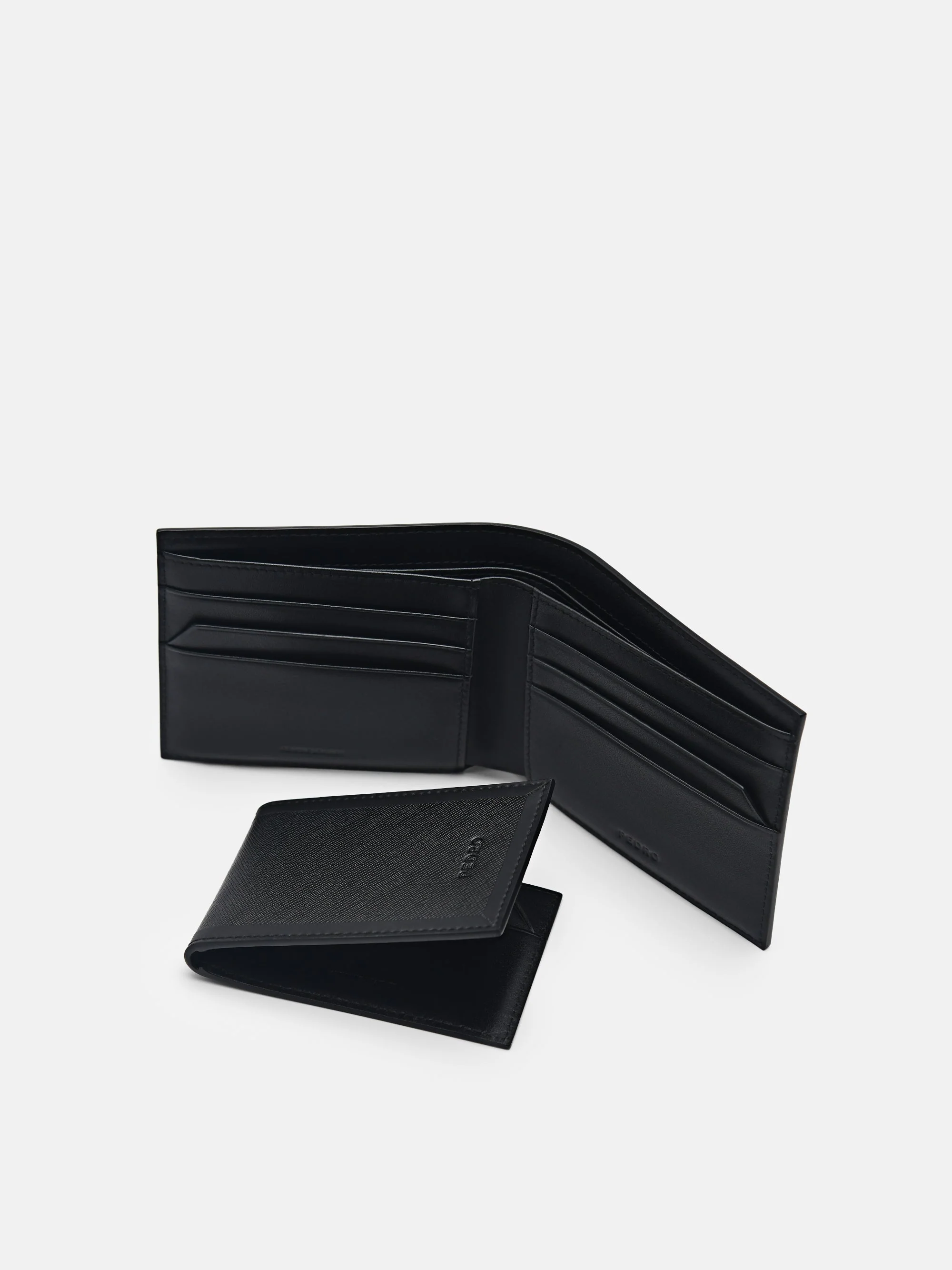 Leather Bi-Fold Wallet with Insert - Image 8