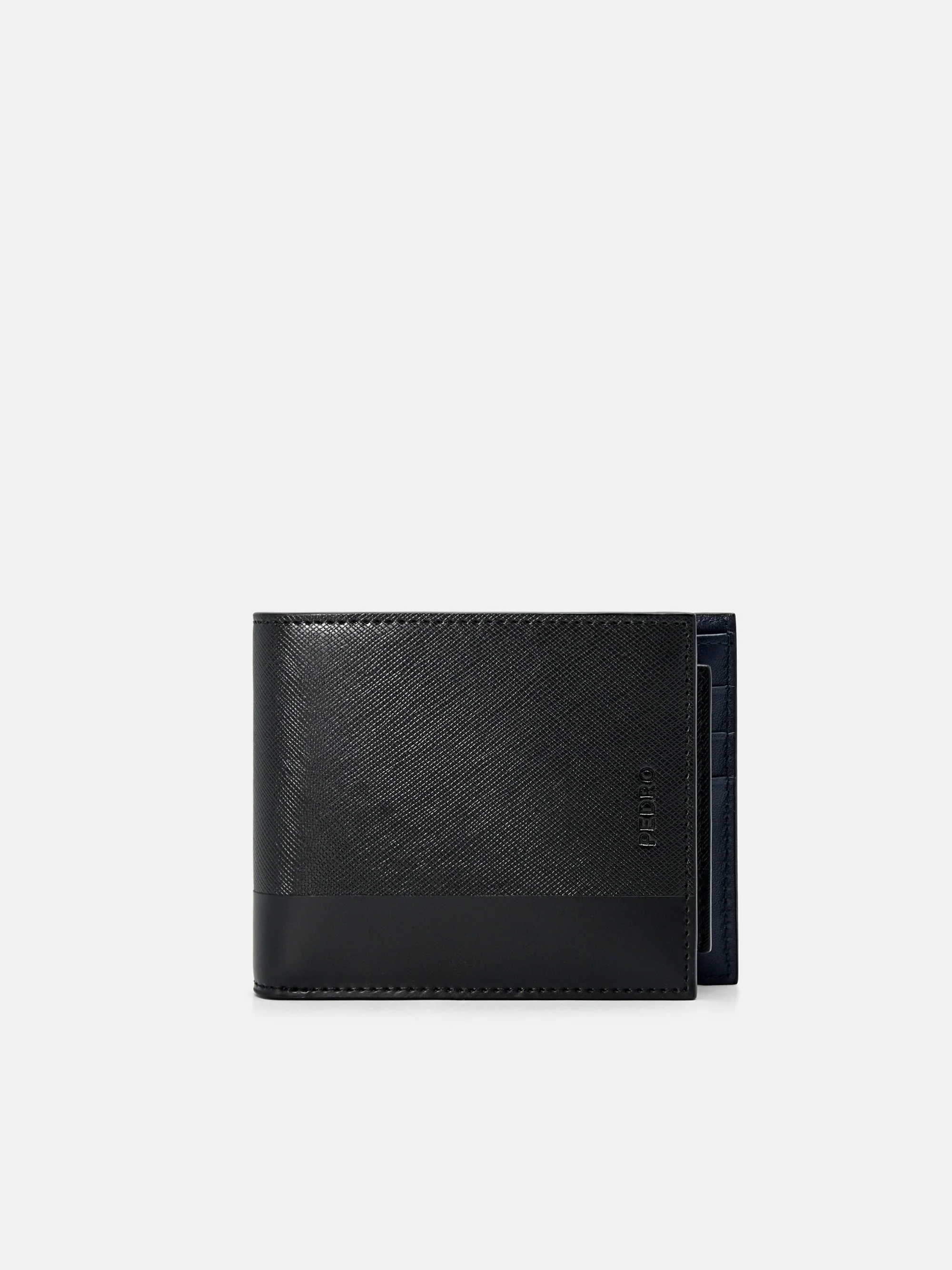 Saffiano Leather Bi-Fold Wallet with Insert - Image 5