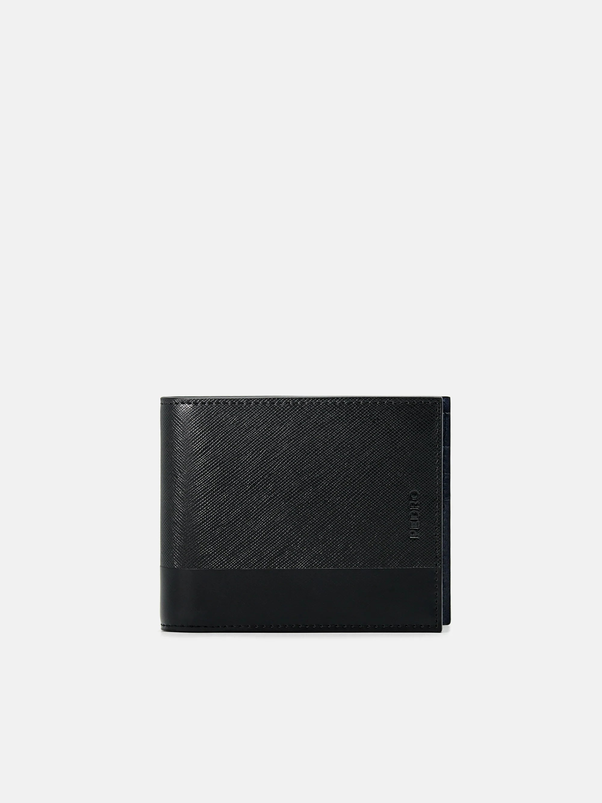 Saffiano Leather Bi-Fold Flip Wallet - Image 5