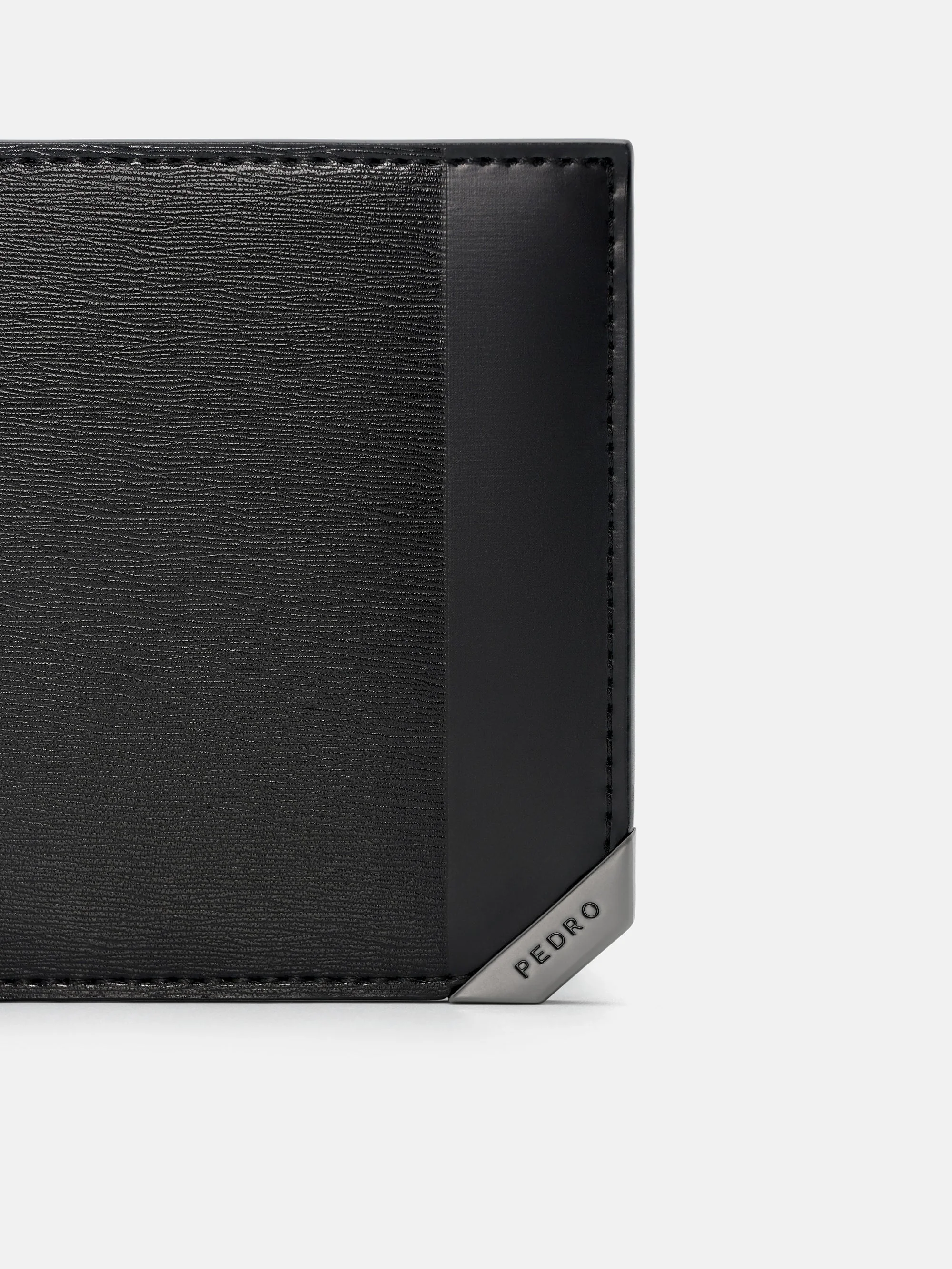 Leather Bi-Fold Flip Wallet - Image 3