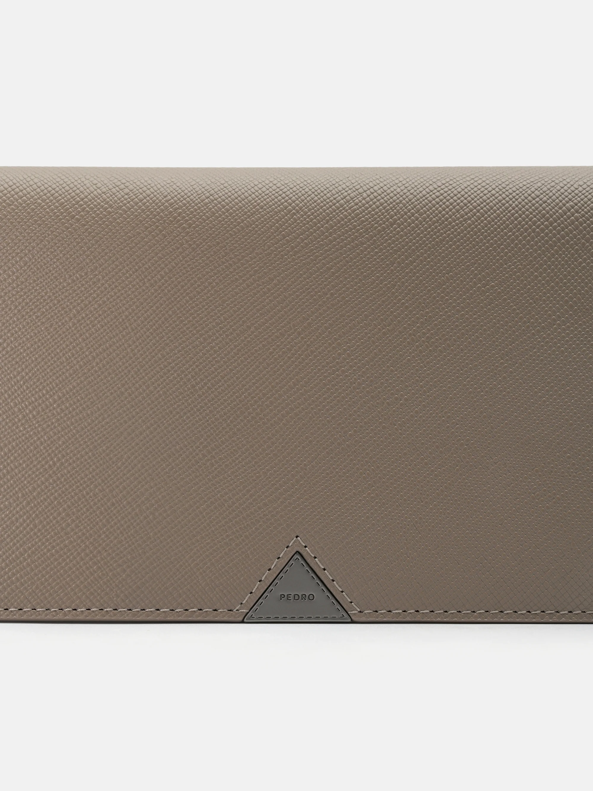 Saffiano Leather Bi-Fold Flip Wallet - Image 7