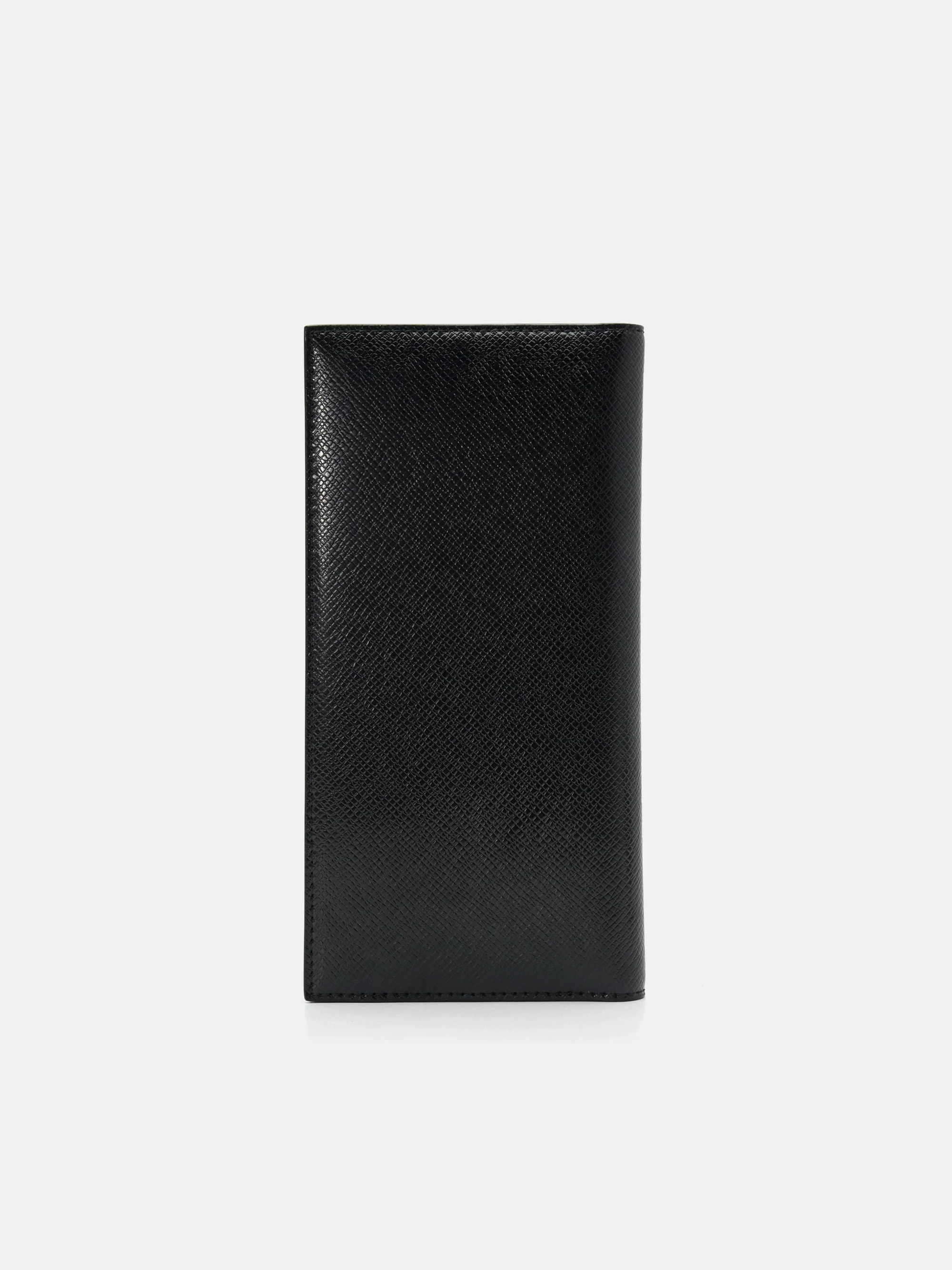 Saffiano Leather Bi-Fold Long Wallet - Image 2
