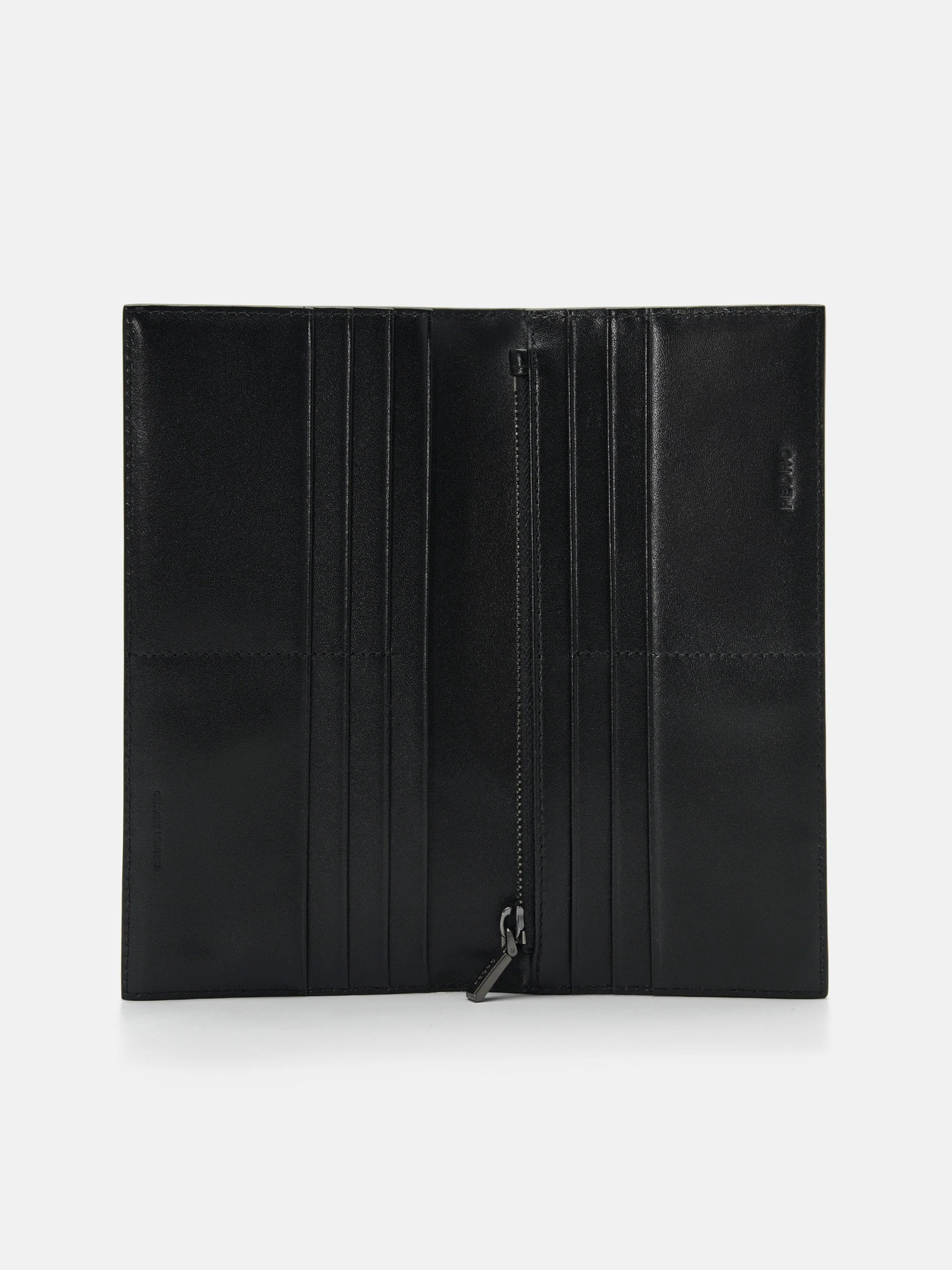 Saffiano Leather Bi-Fold Long Wallet - Image 4