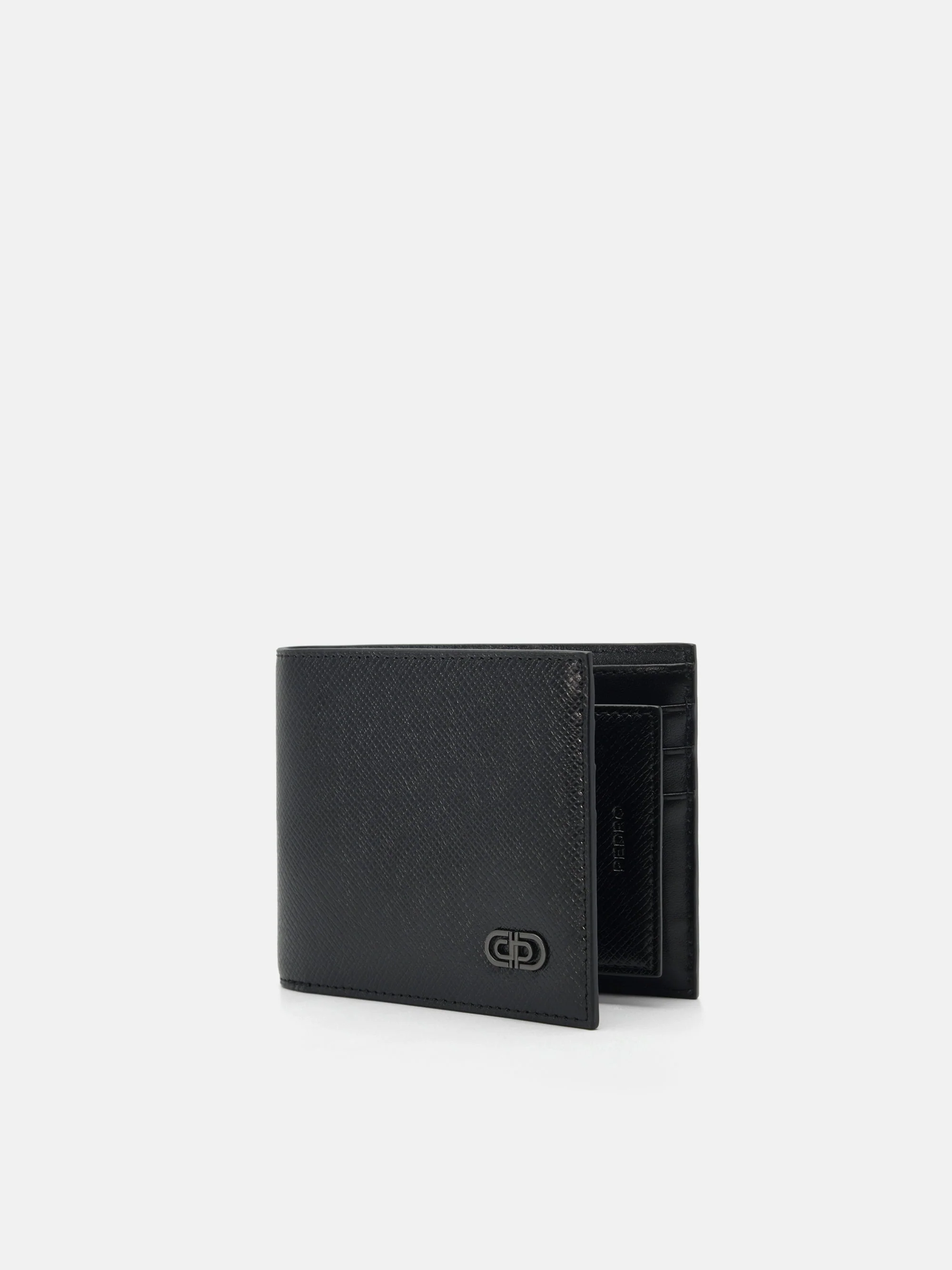 Saffiano Leather Bi-Fold Wallet with Insert - Image 6