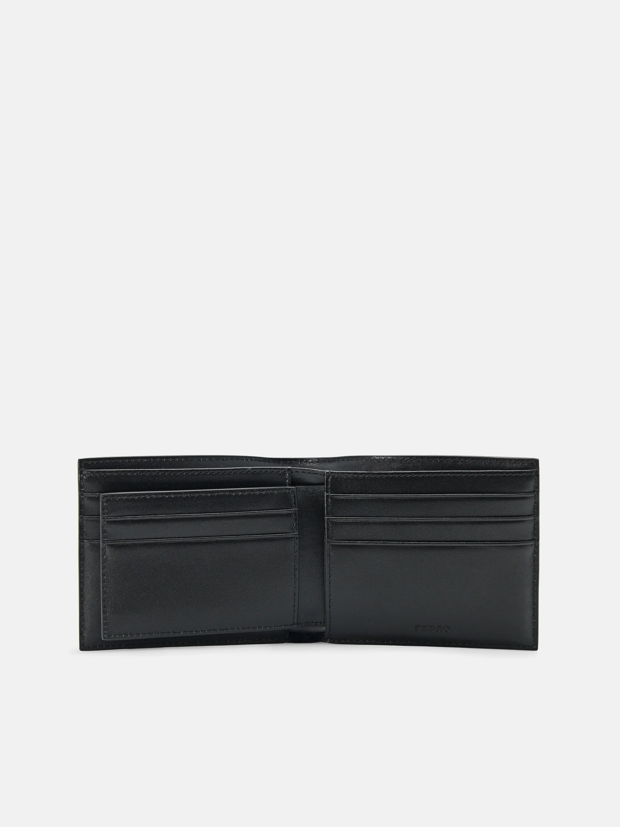 Saffiano Leather Bi-Fold Wallet with Insert - Image 8