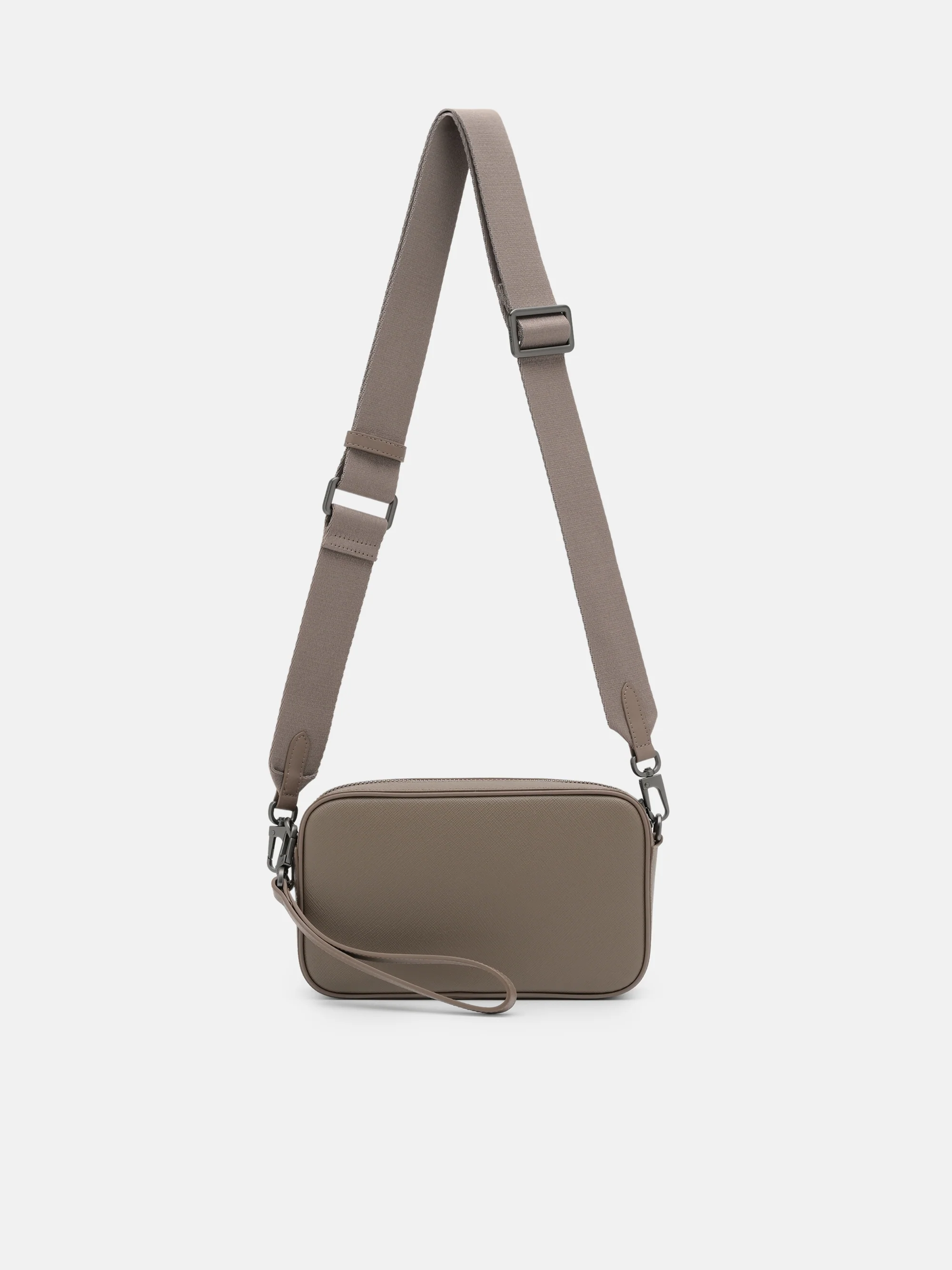 Mini Embossed Leather Pouch - Image 3