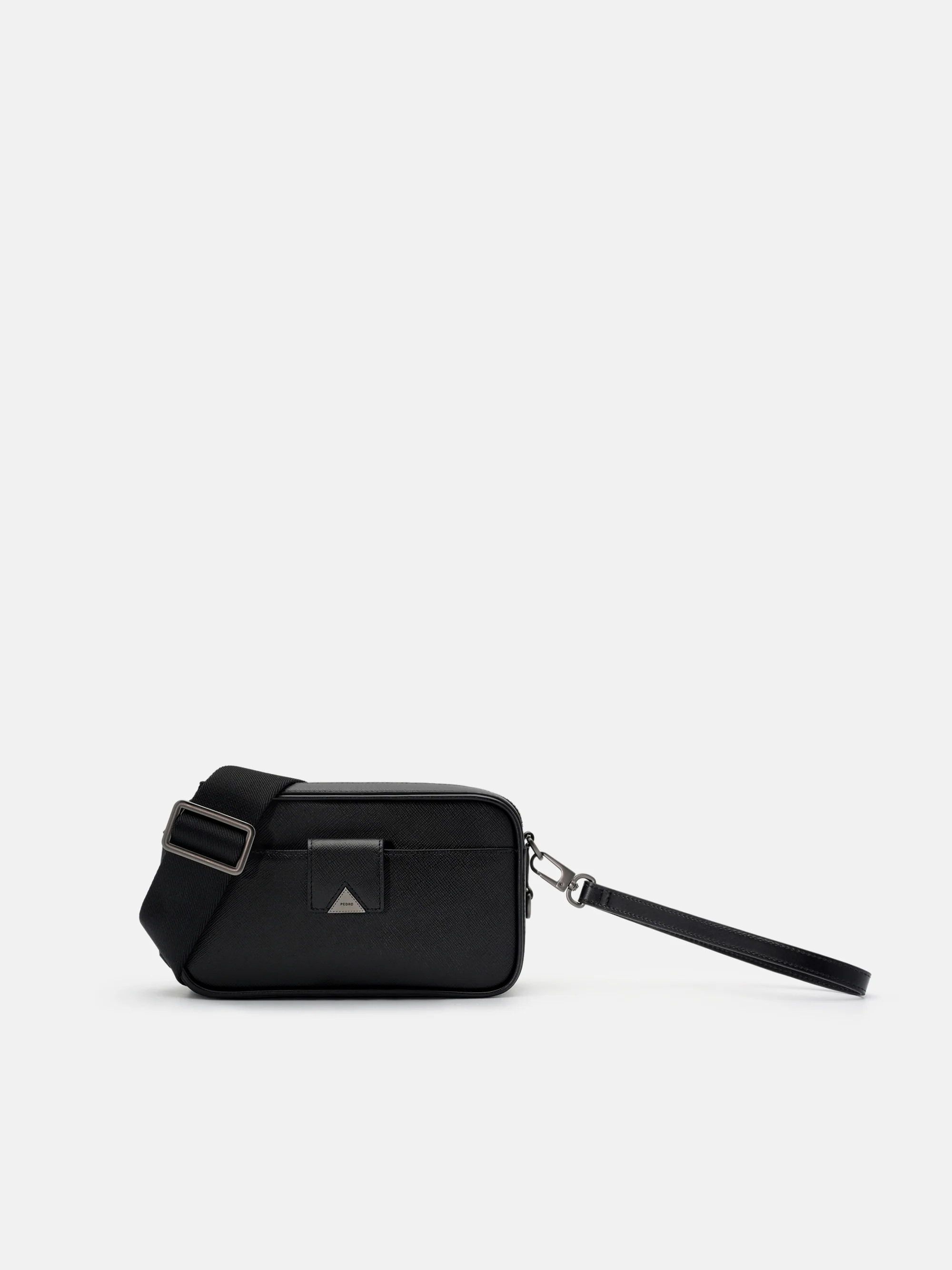 Mini Embossed Leather Pouch - Image 5