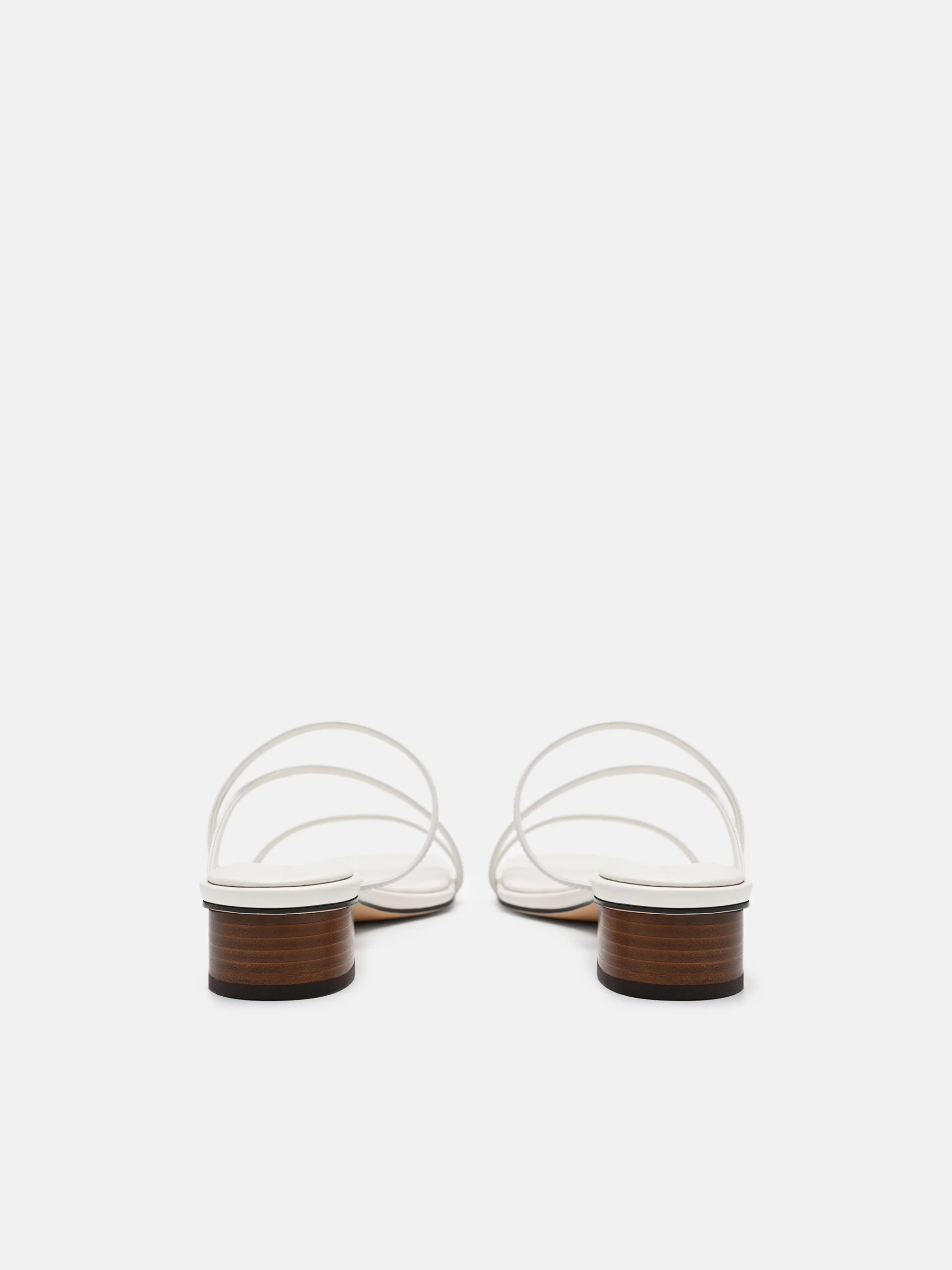 Erna Leather Heel Sandals - Image 4