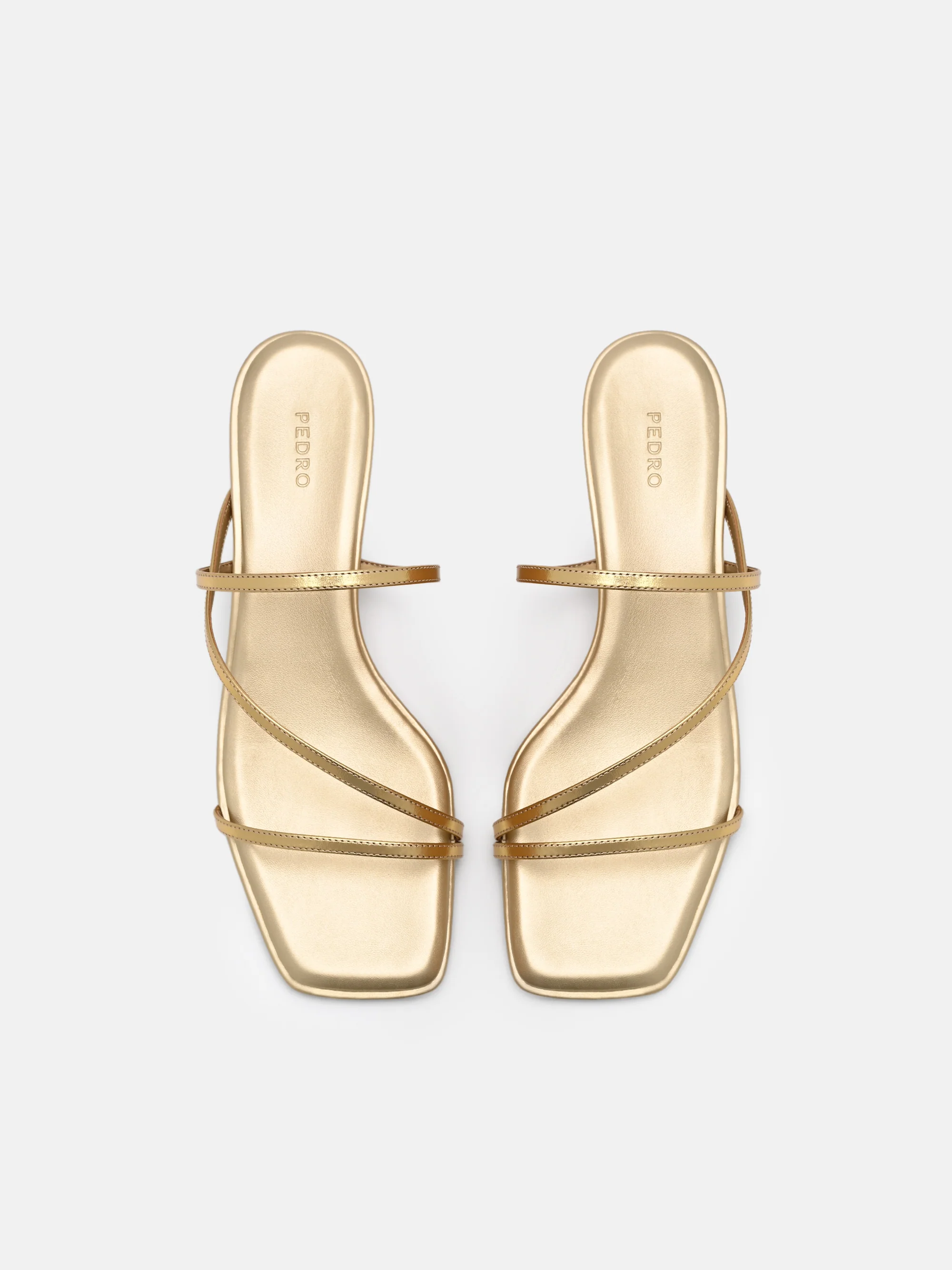 Erna Leather Heel Sandals - Image 9