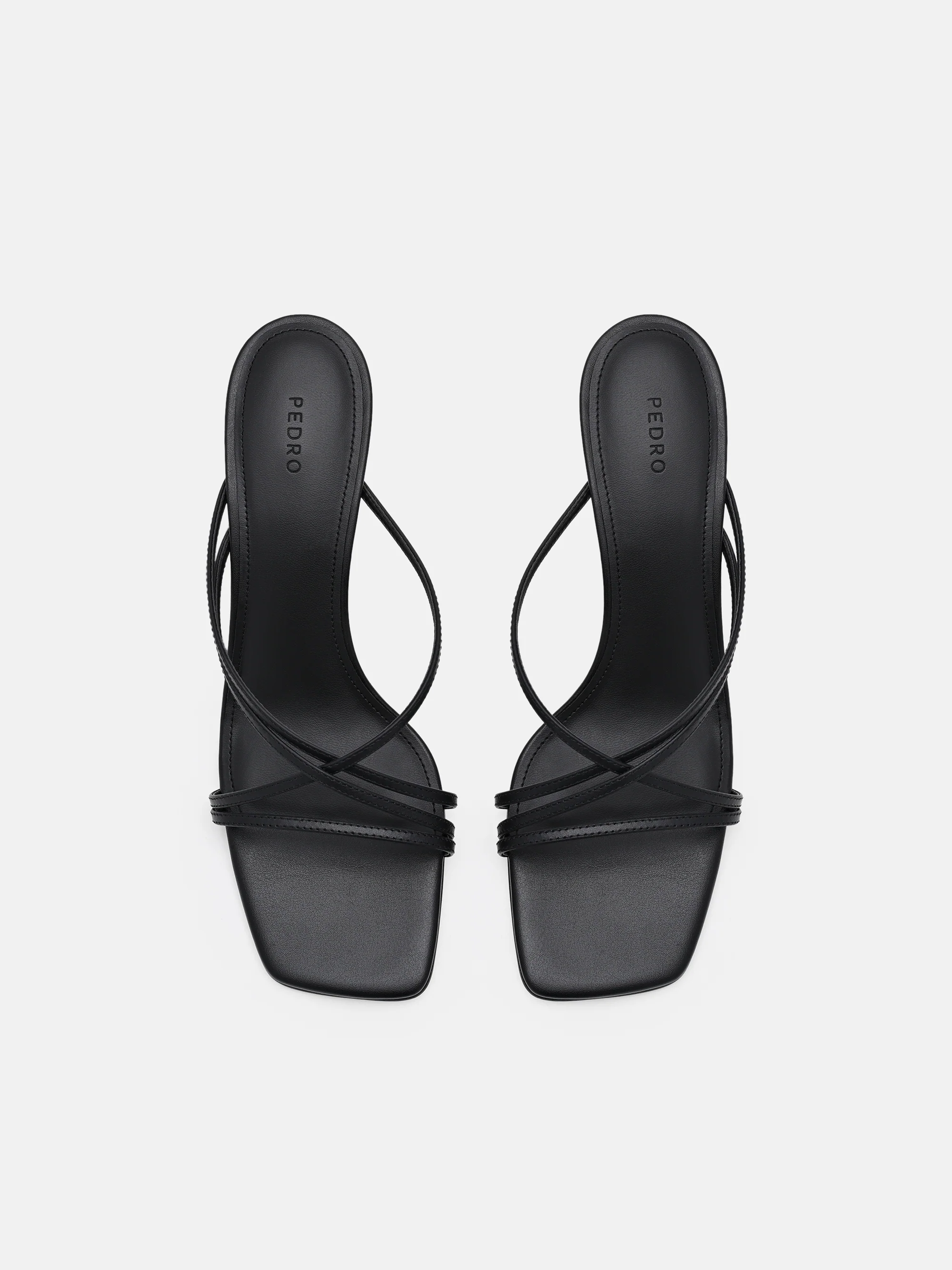 Sydney Leather Heel Sandals - Image 12
