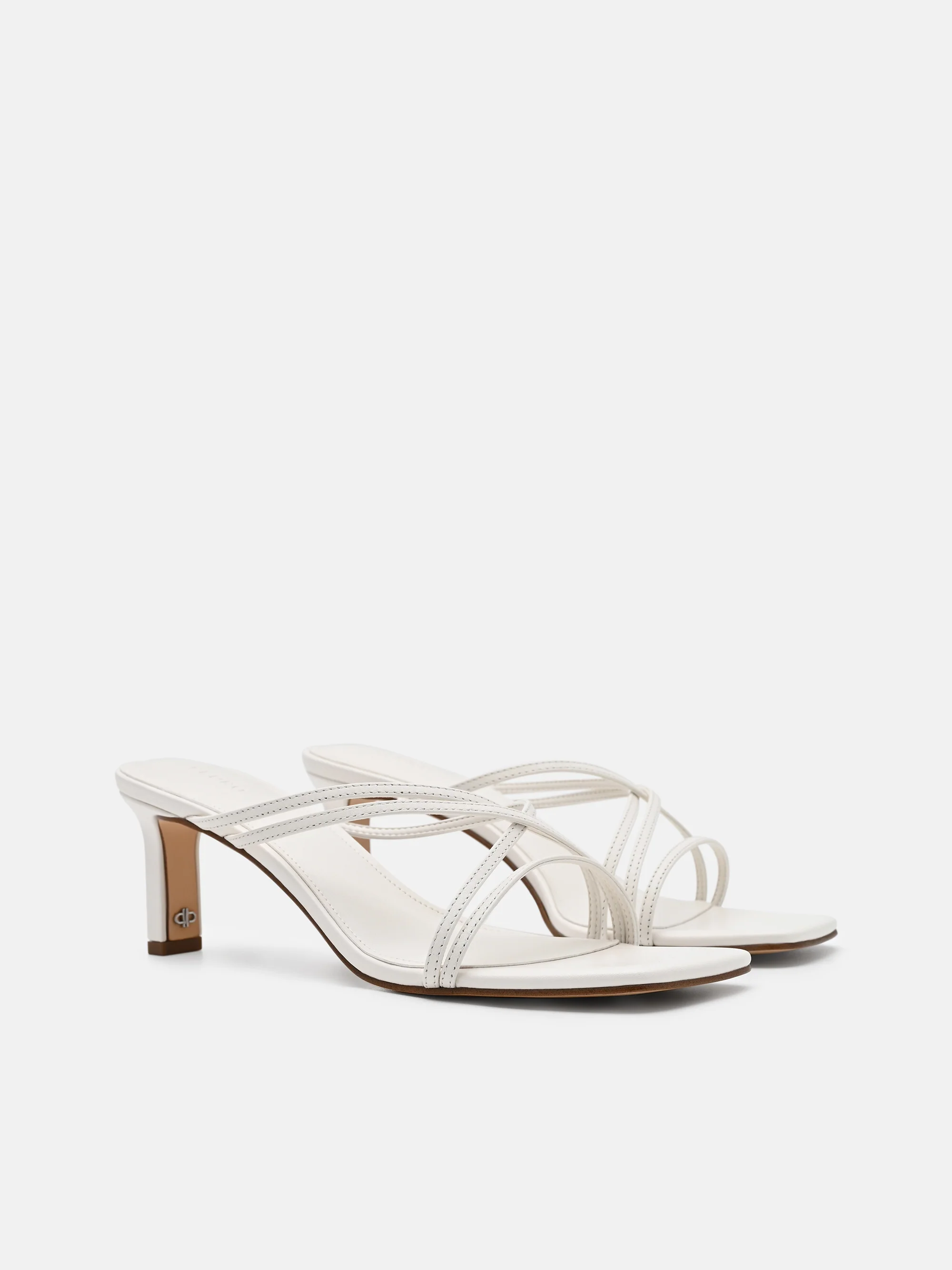 Sydney Leather Heel Sandals - Image 6